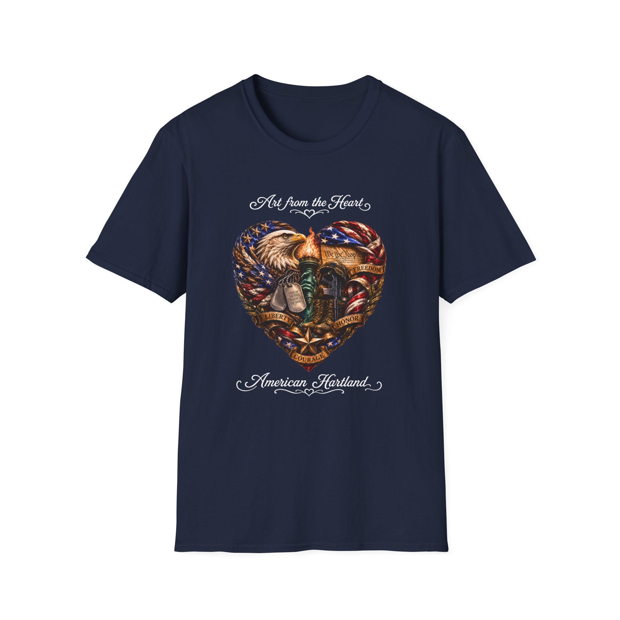 "Art From the Heart" Eagle T-shirt
