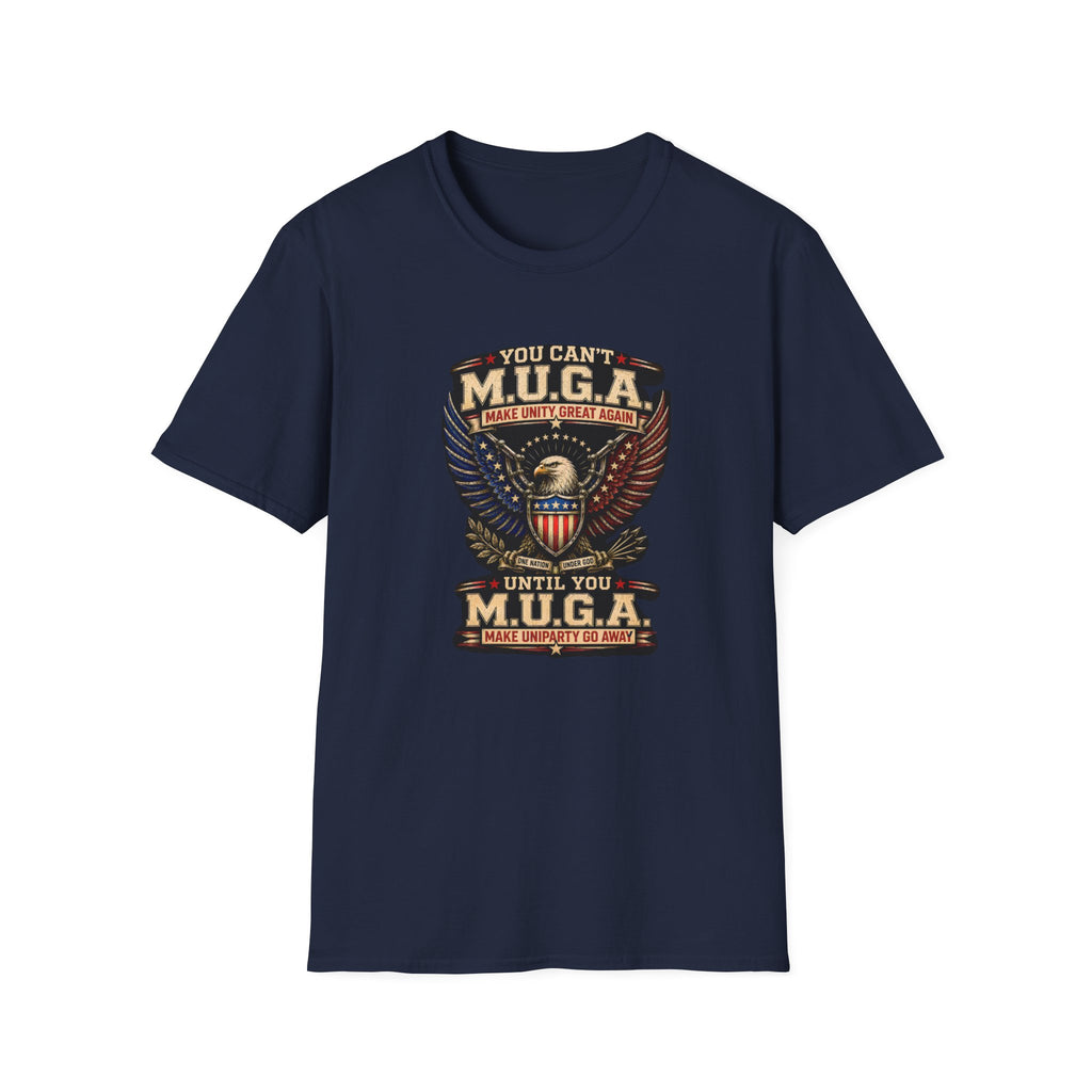 Make Unity Great Again T-Shirt — Patriotic Eagle M.U.G.A. Graphic Tee