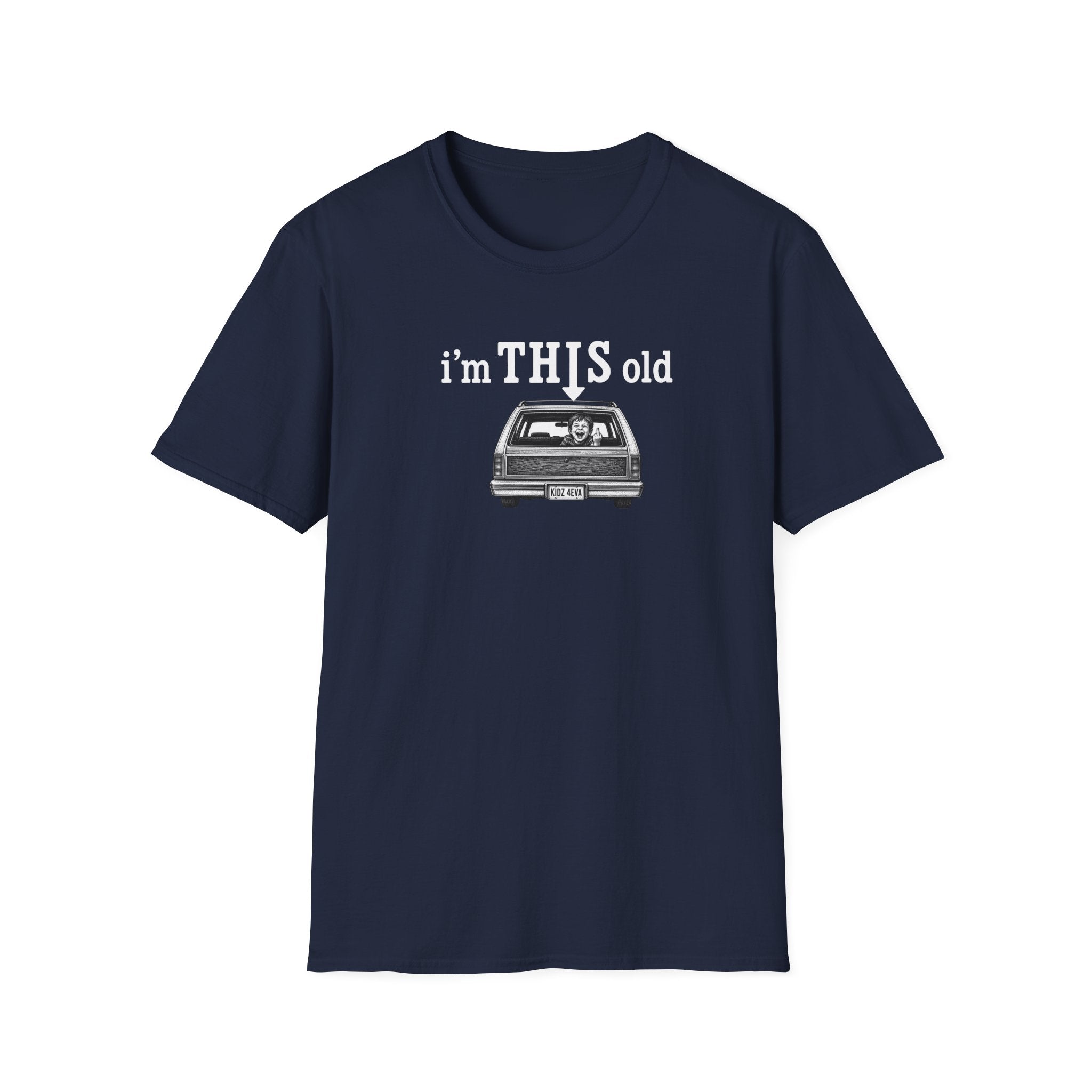 Retro Station Wagon 'I'm THIS Old' Vintage T‑Shirt