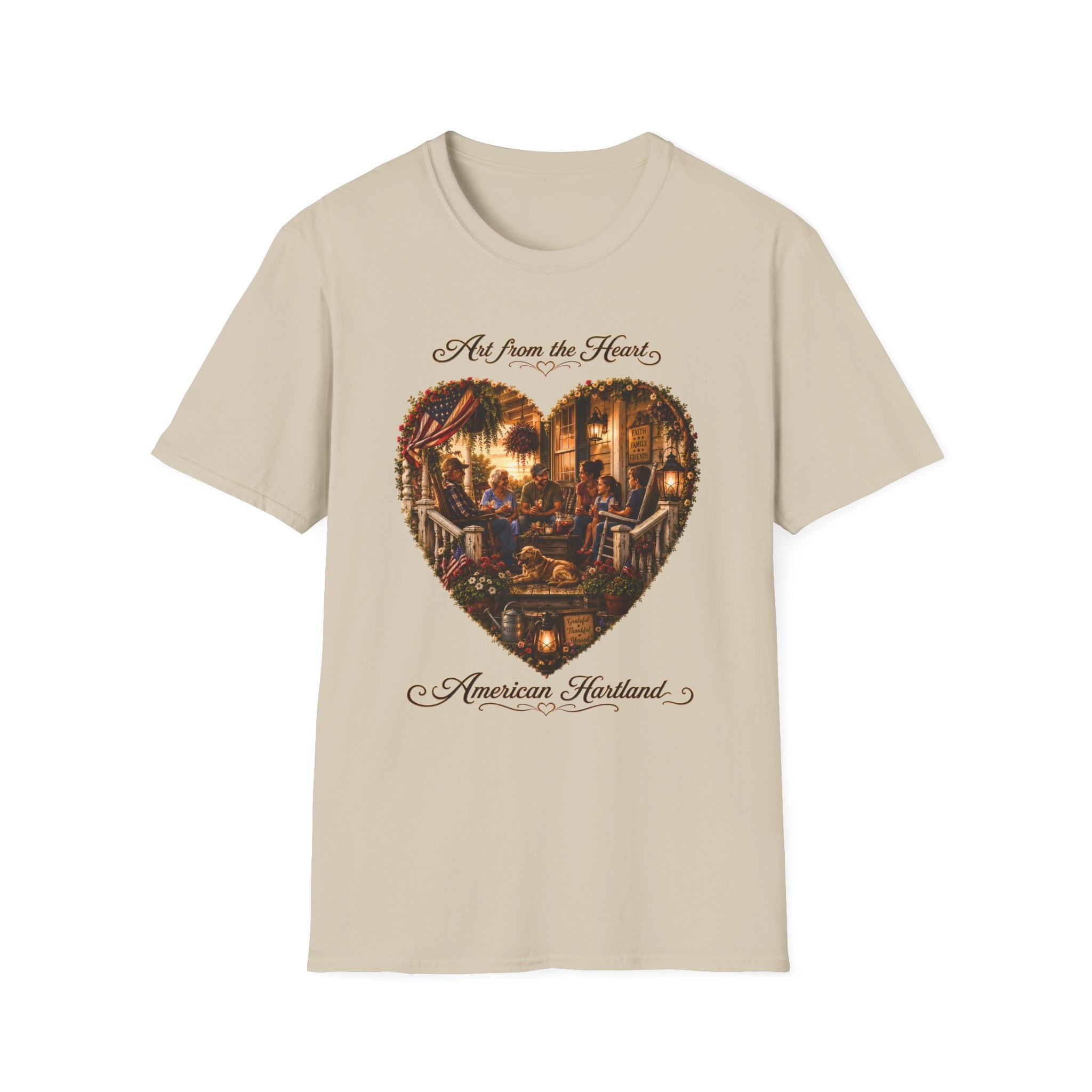 "Art from the Heart" Porch T-Shirt