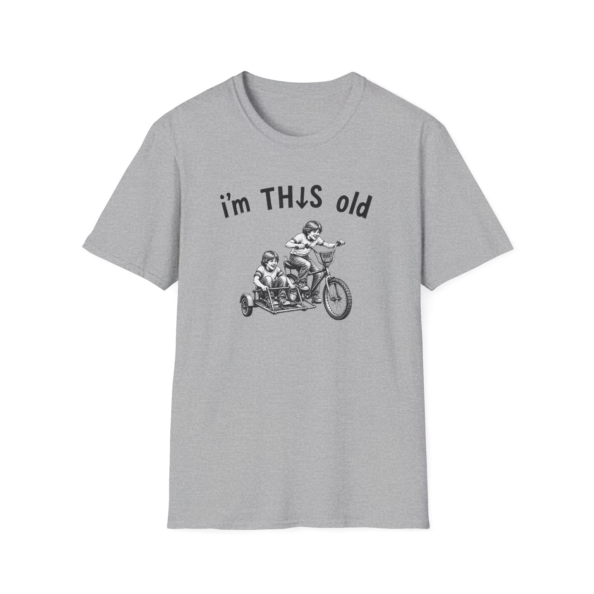I'm THIS Old T‑Shirt — Vintage Kids Bicycle Tee