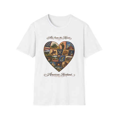"Art from the Heart" Quilt T-shirt