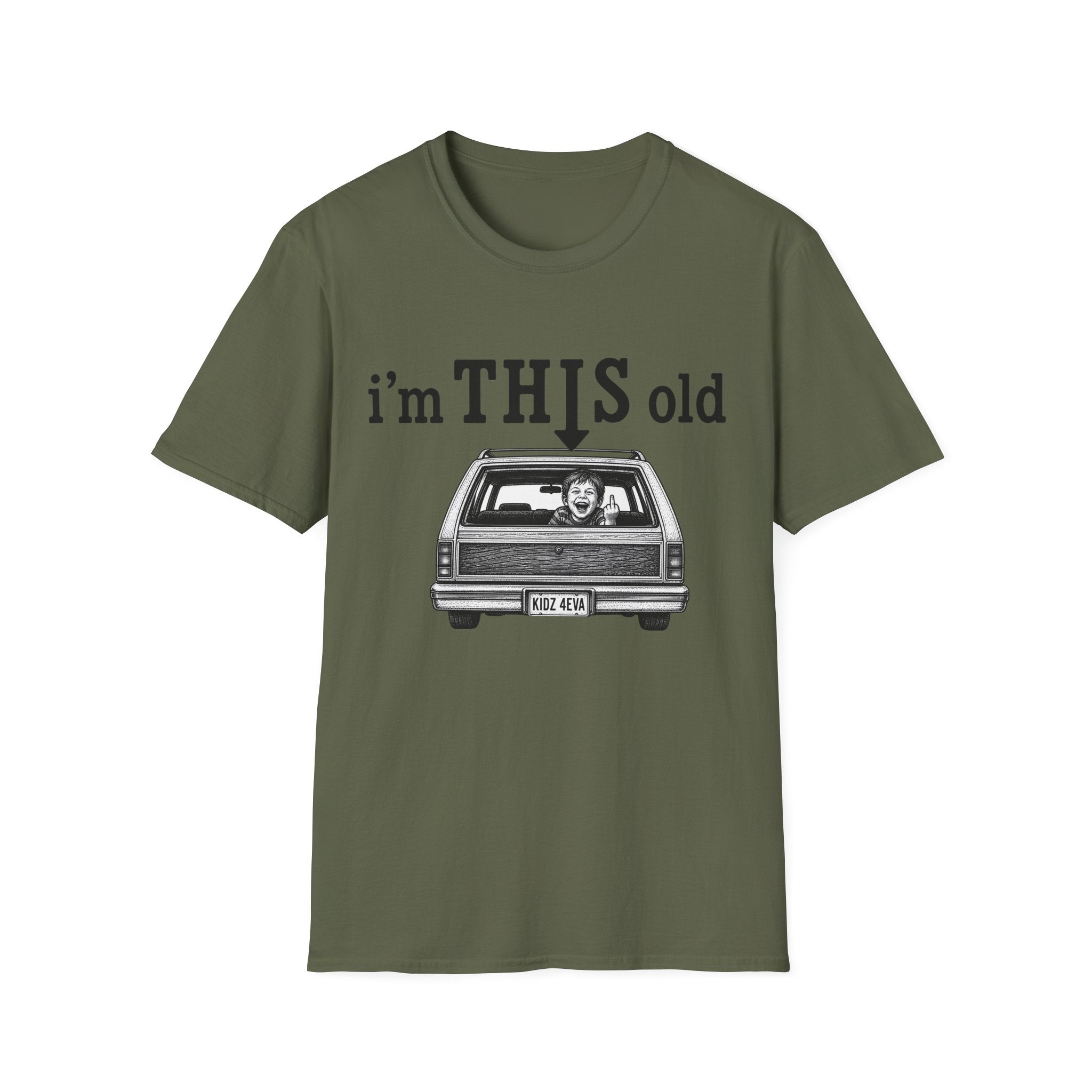 I'm THIS Old wagon T‑Shirt
