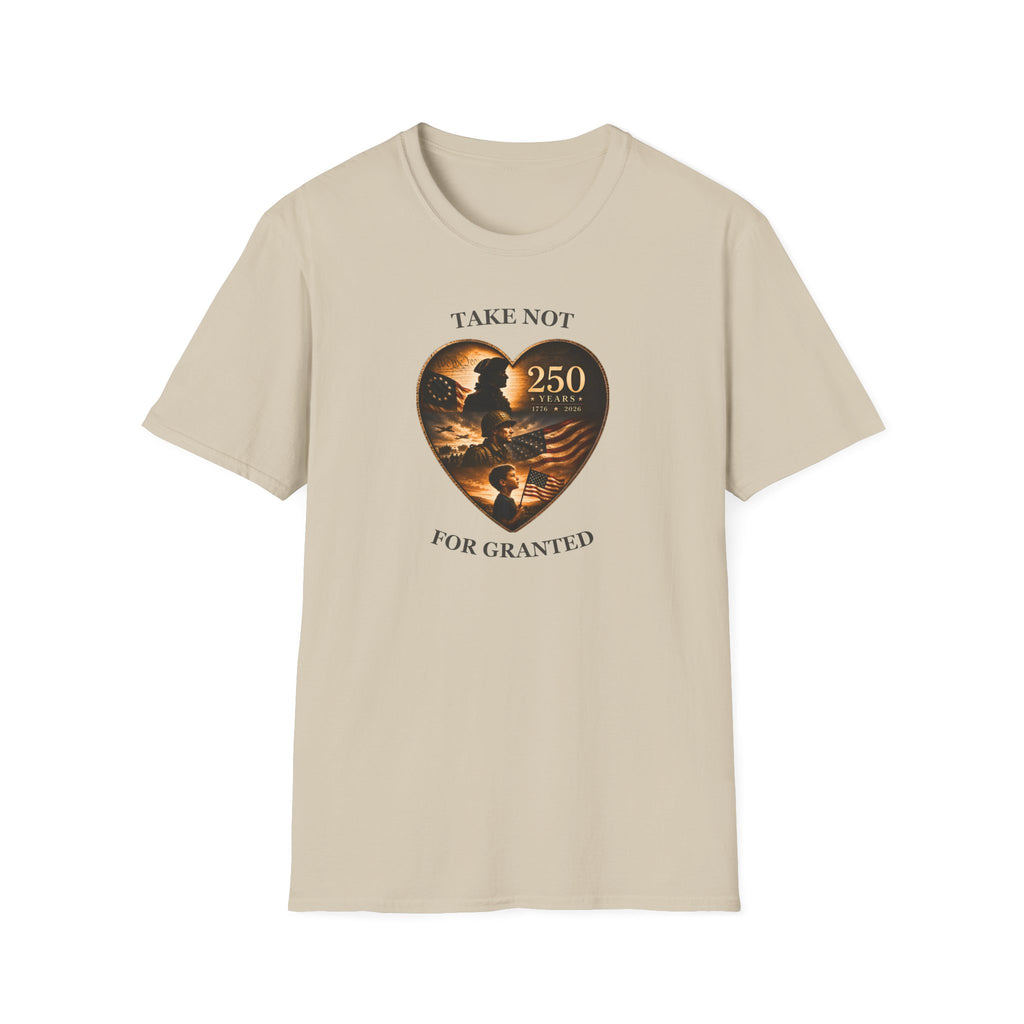 Take Not For Granted 250 Years T-Shirt