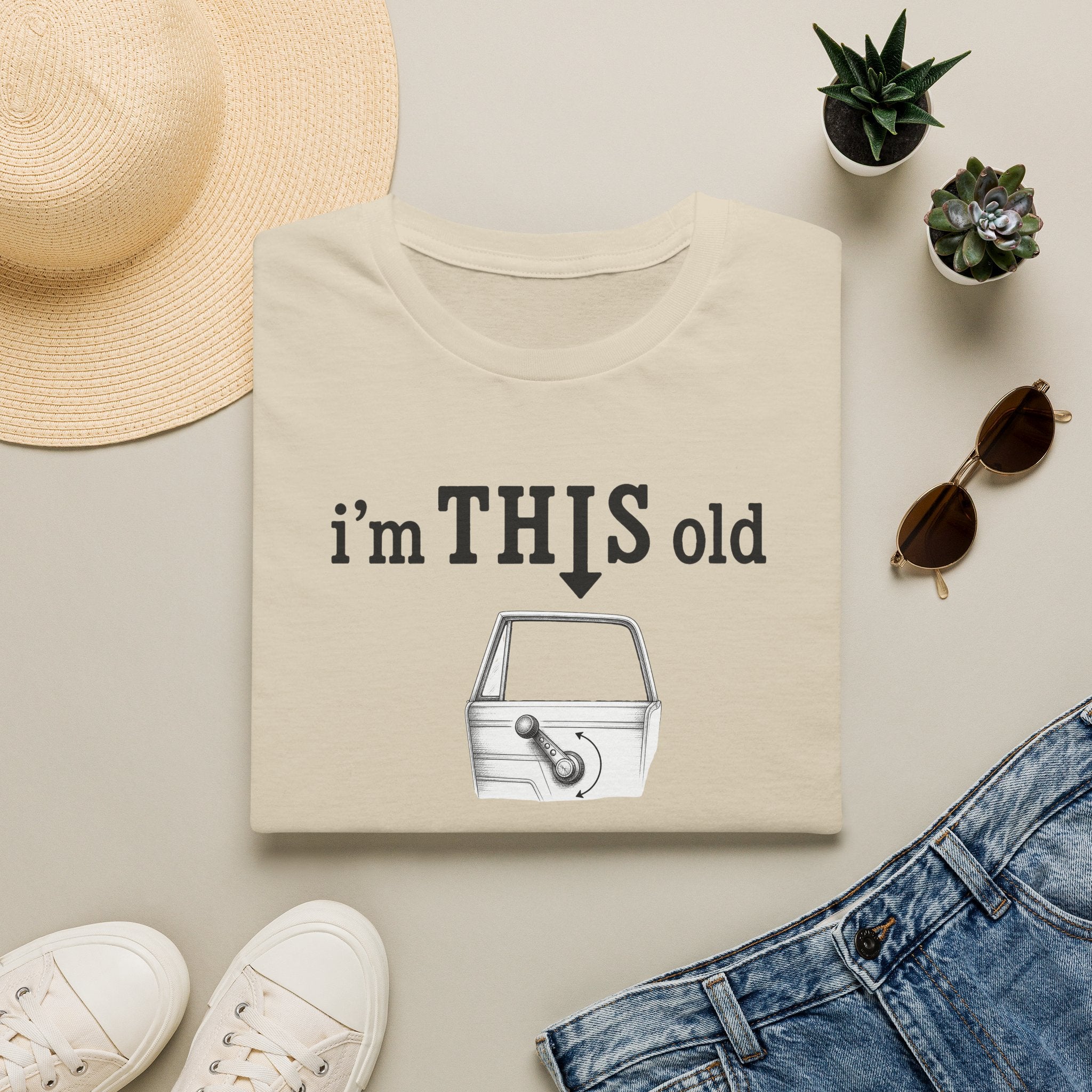 Vintage Tee – “I’m THIS Old” Shirt