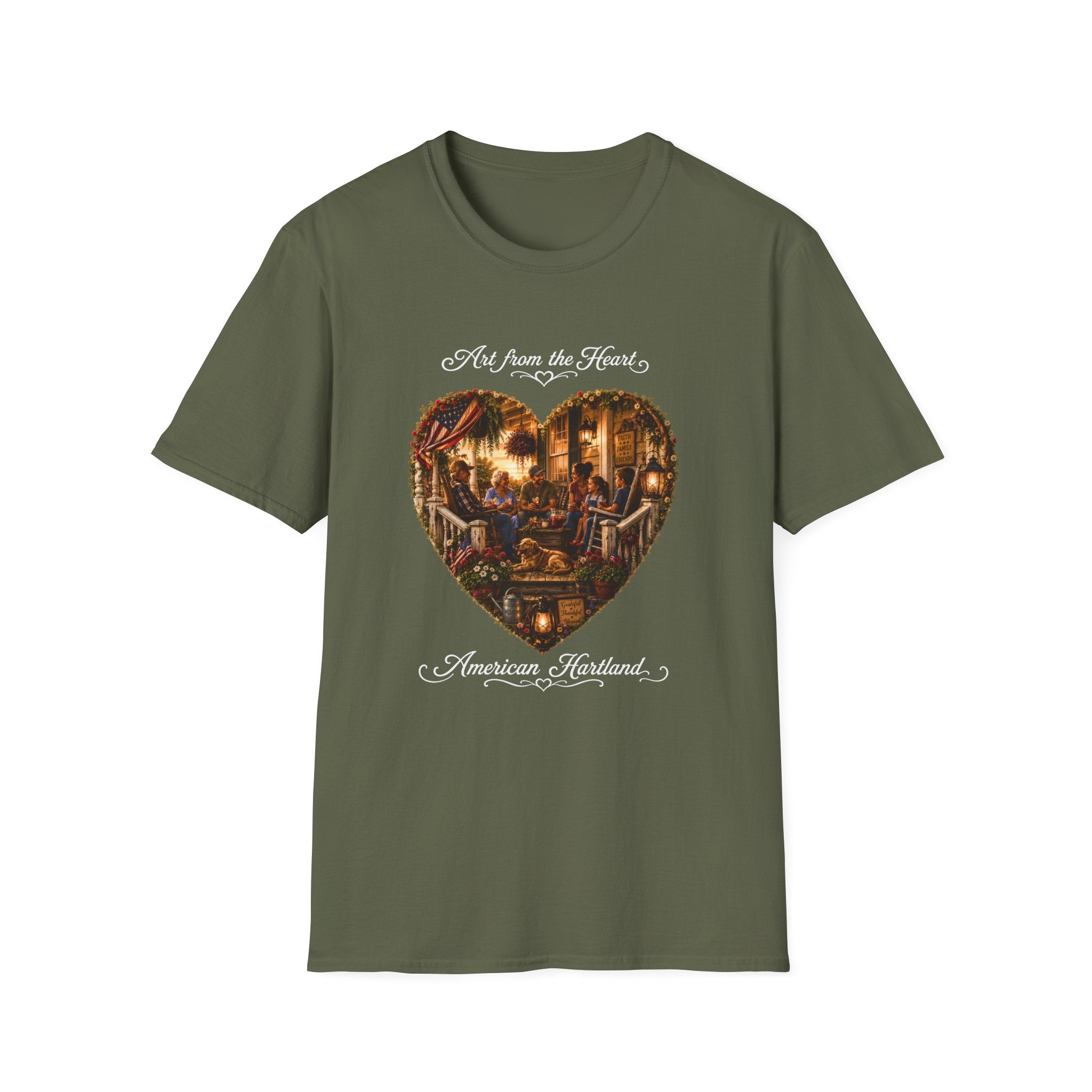 "Art from the Heart" Porch T-Shirt