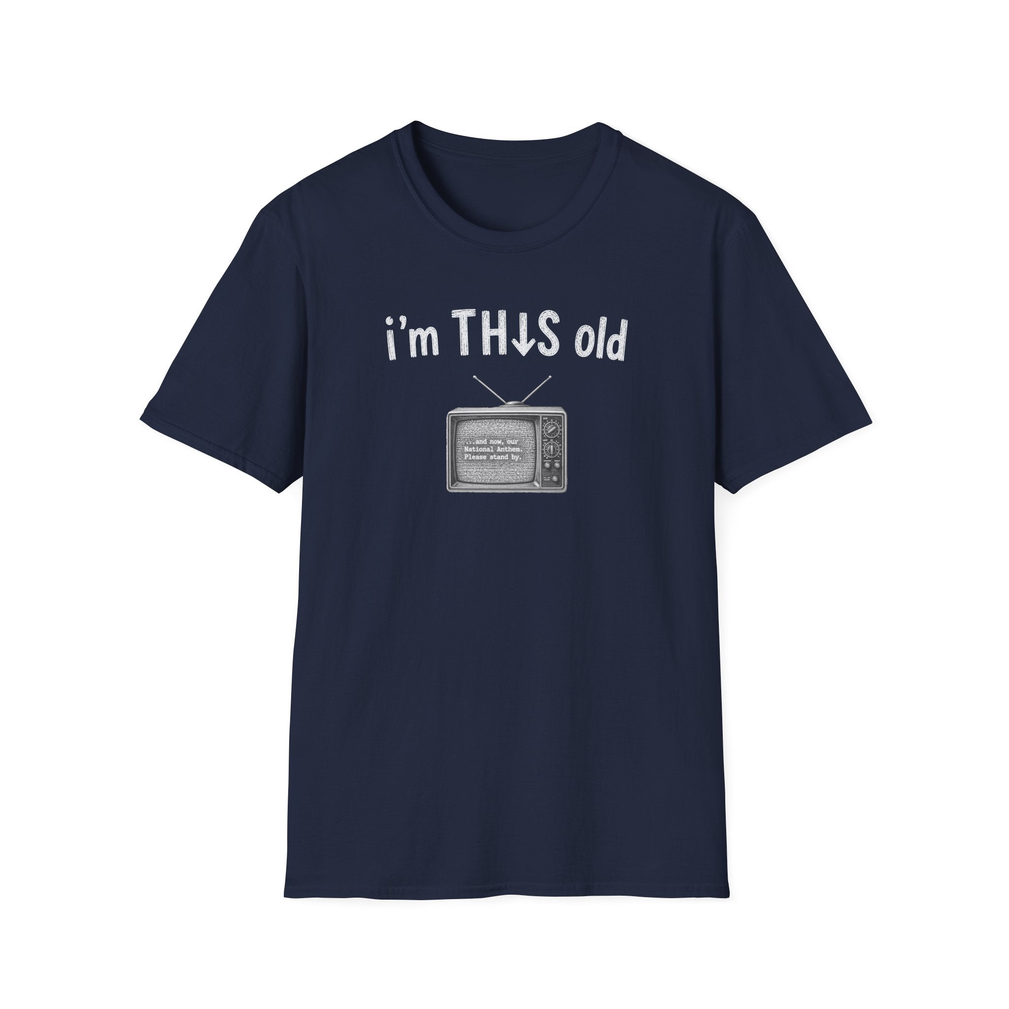 Vintage TV "I'm This Old" T-Shirt