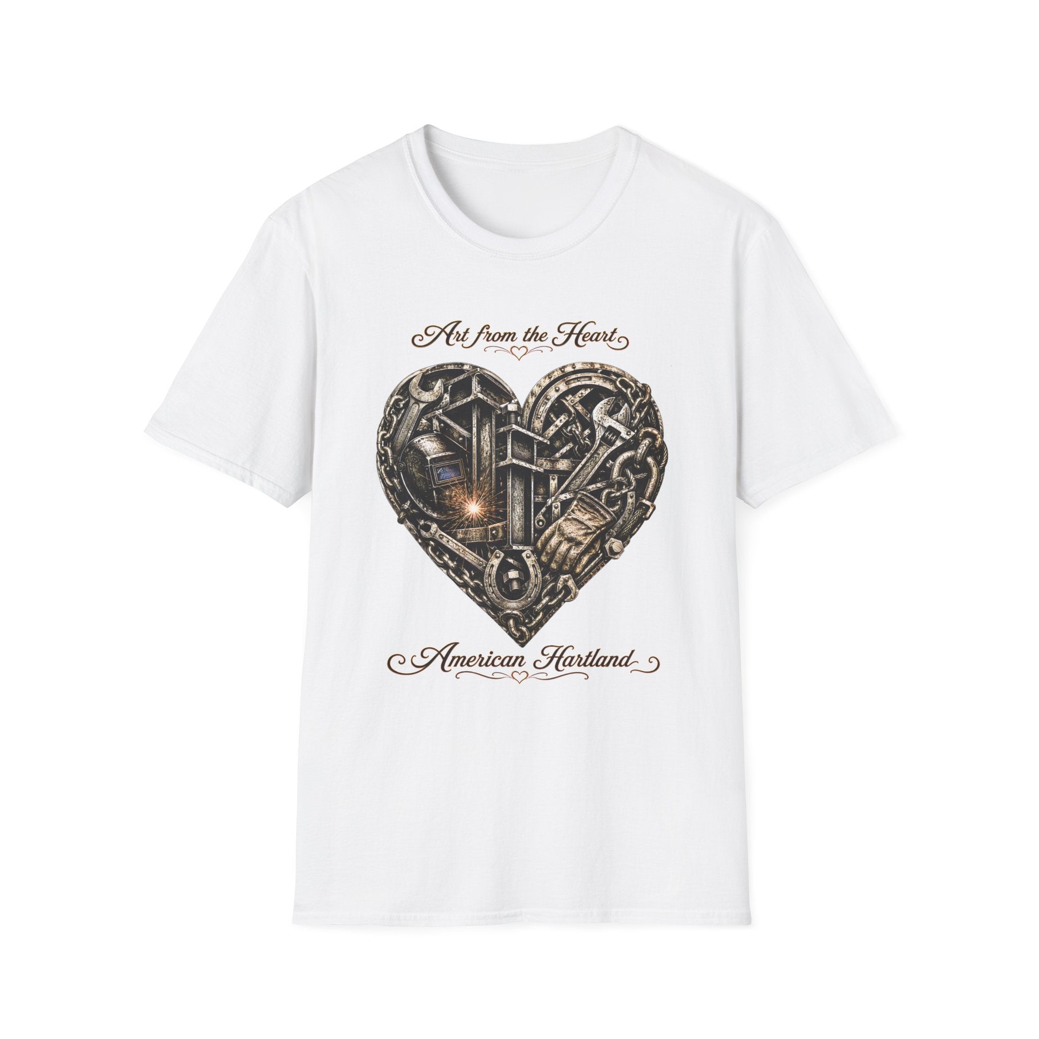 “Art from the Heart” Metal T-shirt