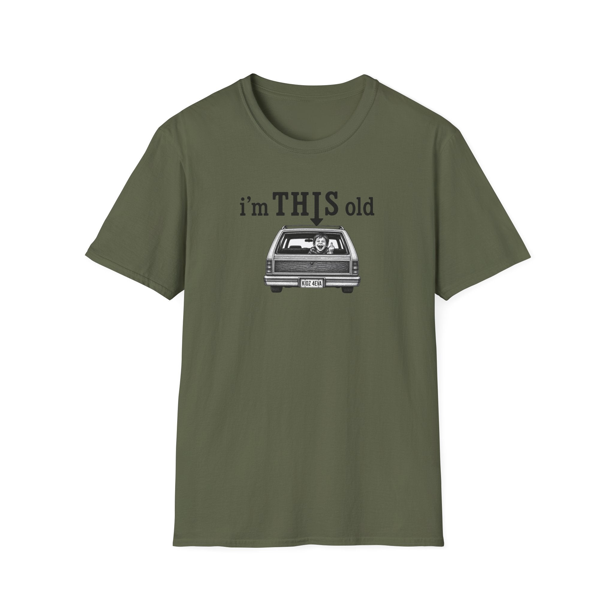 Retro Station Wagon 'I'm THIS Old' Vintage T‑Shirt