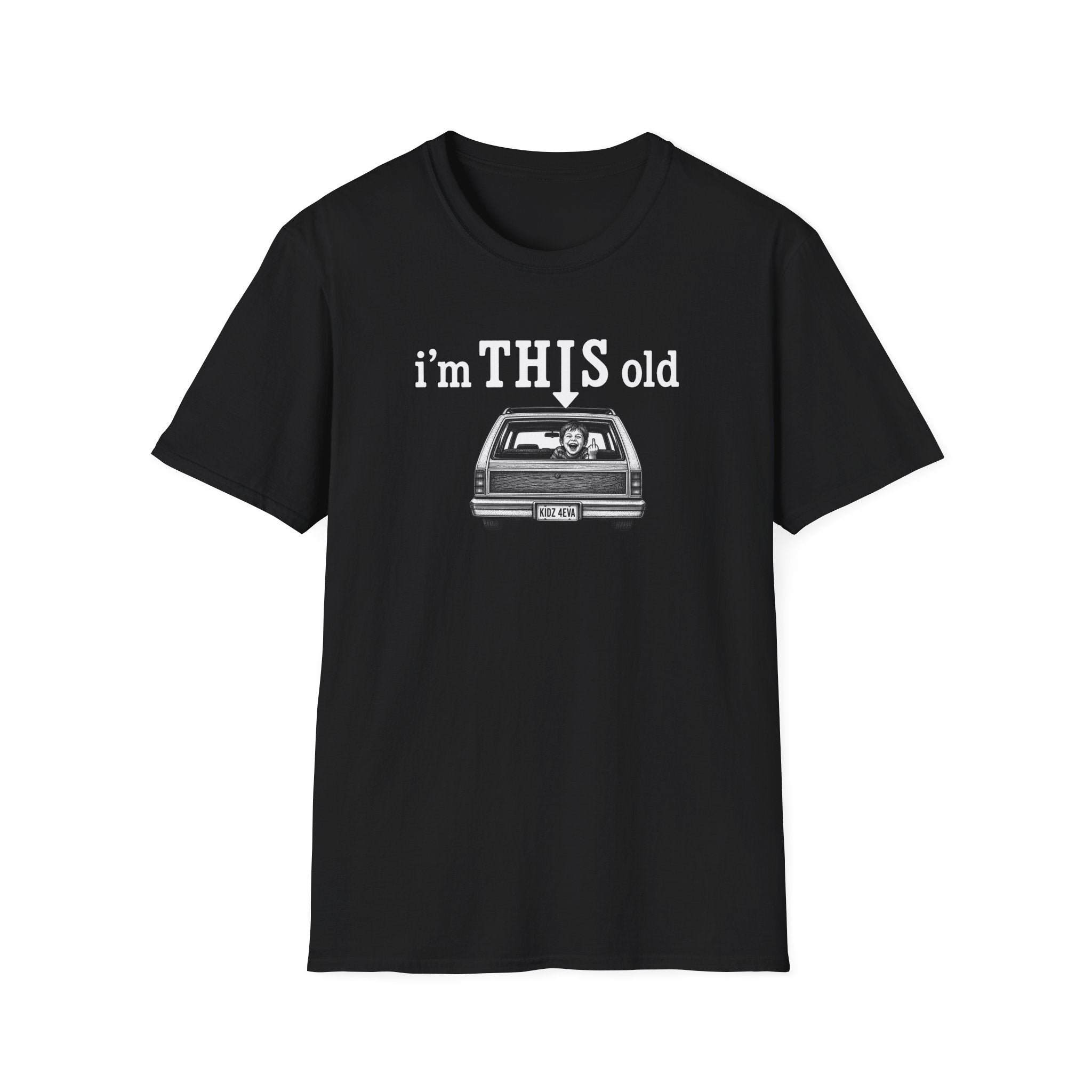 Retro Station Wagon 'I'm THIS Old' Vintage T‑Shirt