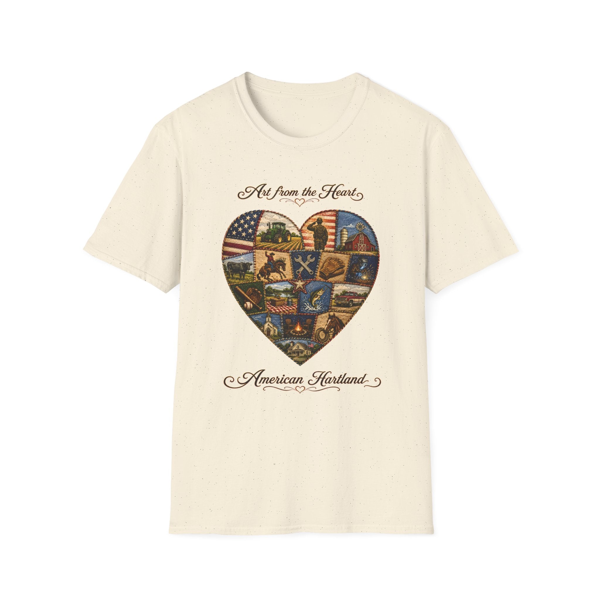 "Art from the Heart" Quilt T-shirt