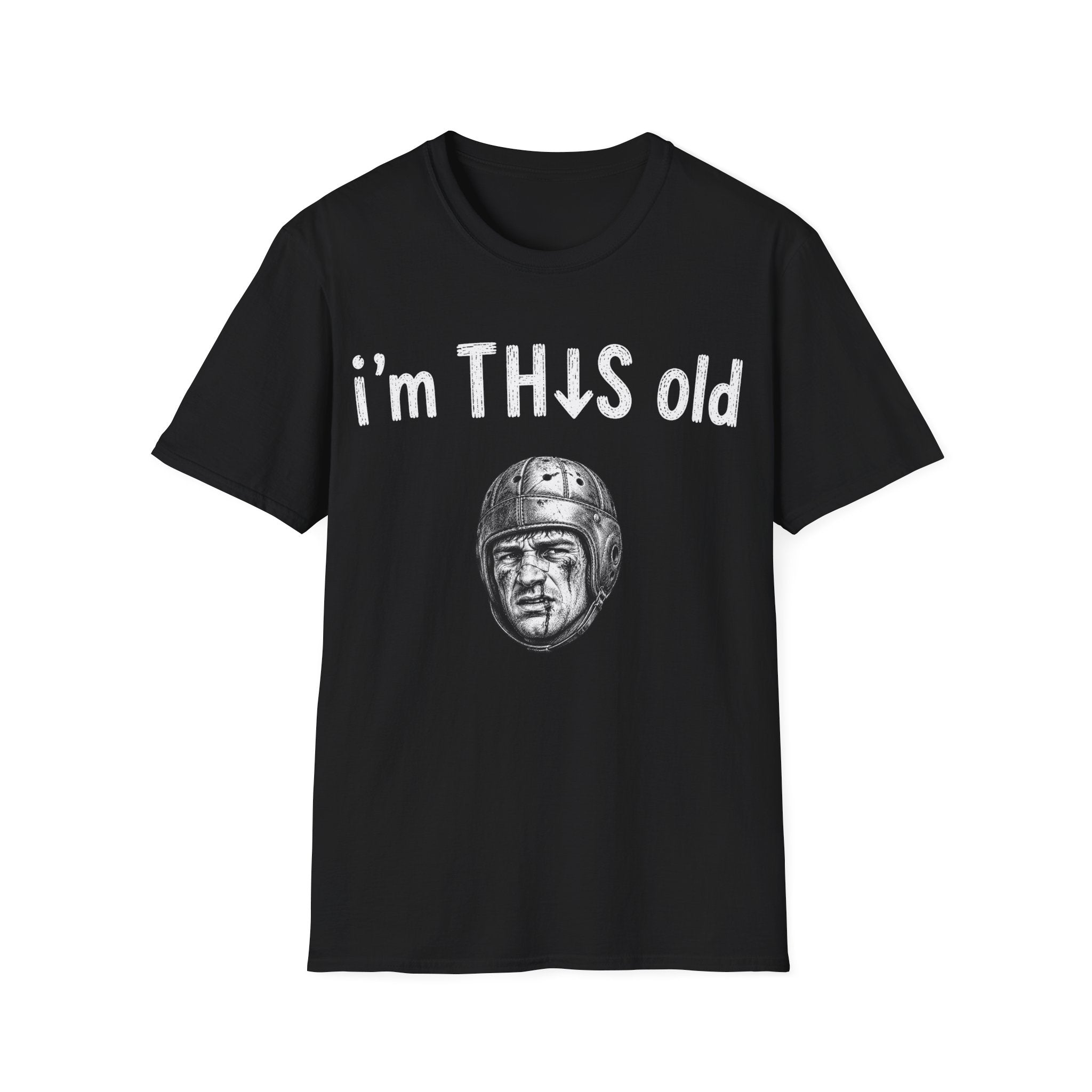 "I'm This Old" football T-Shirt