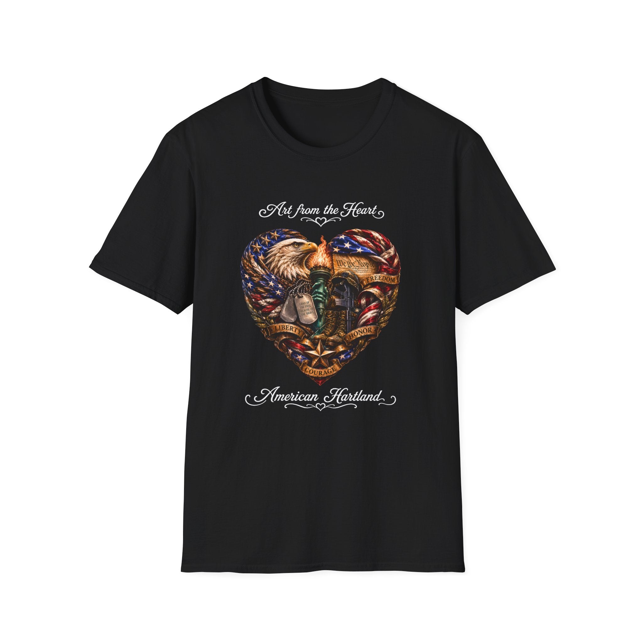 "Art From the Heart" Eagle T-shirt