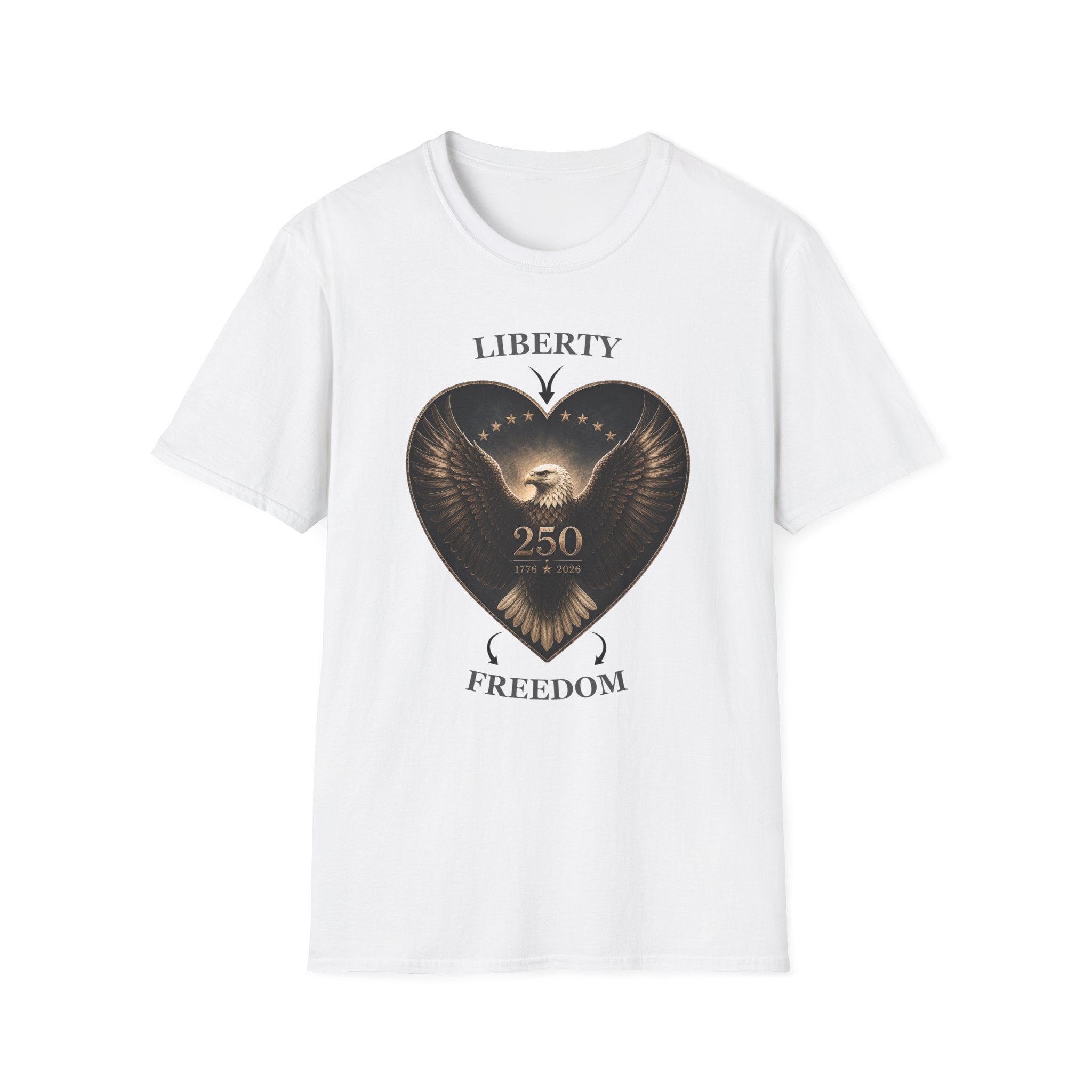 Liberty Heart Eagle T-Shirt