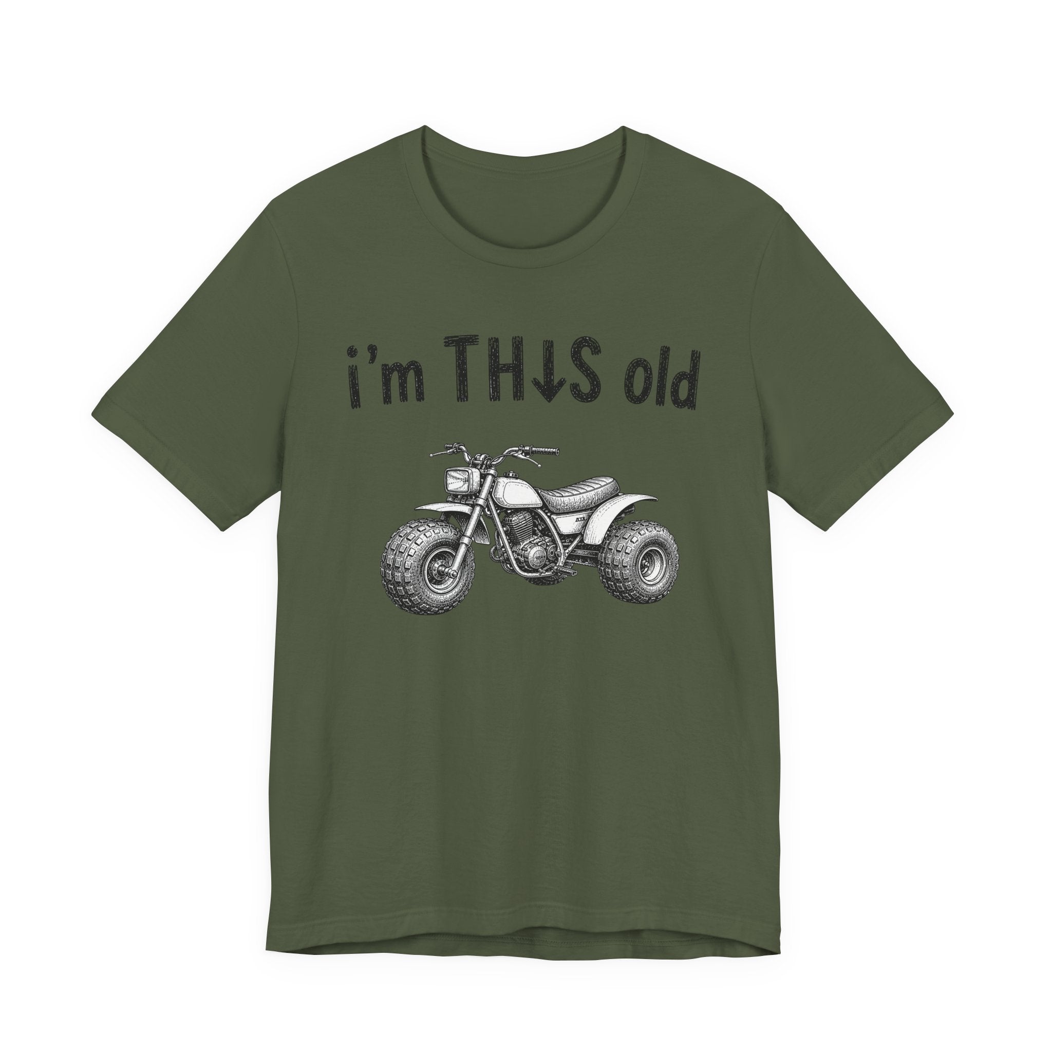I'm This Old ATV Graphic Tee Shirt
