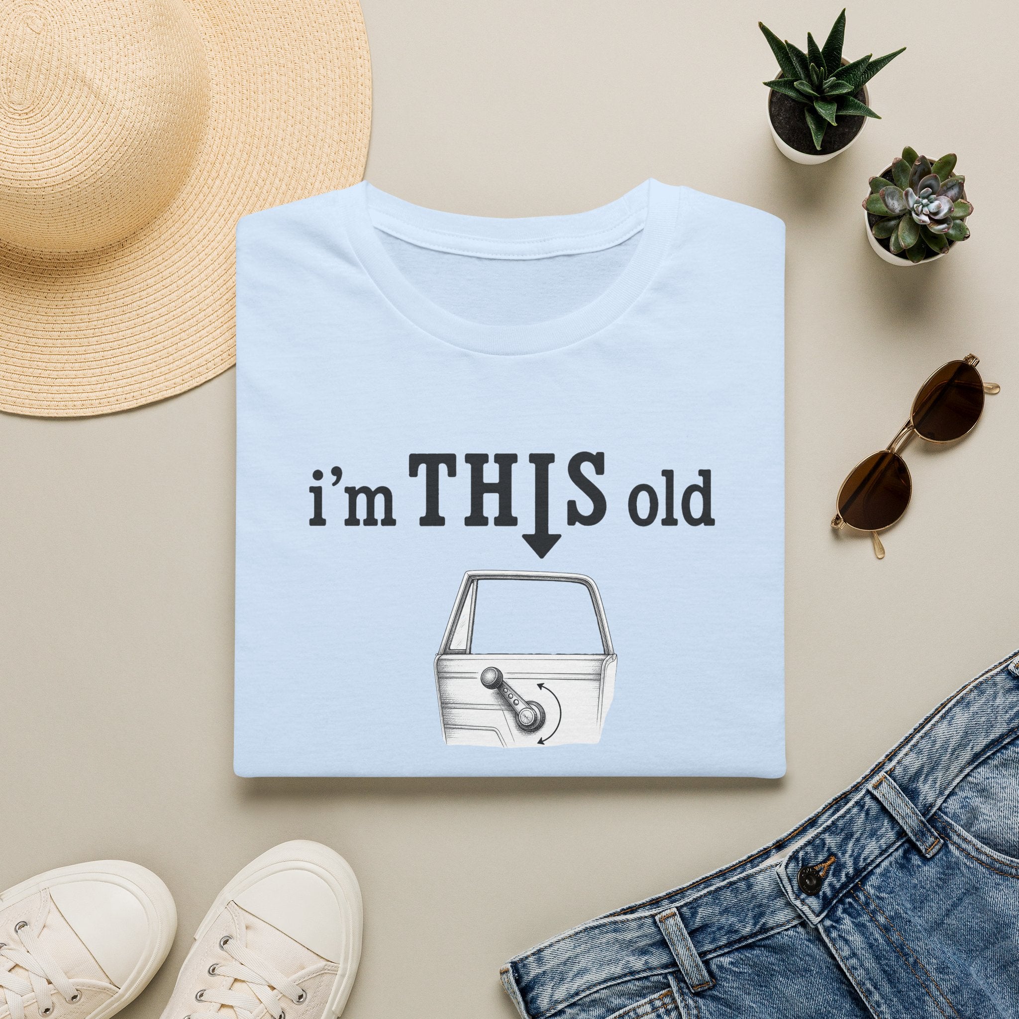 Vintage Tee – “I’m THIS Old” Shirt