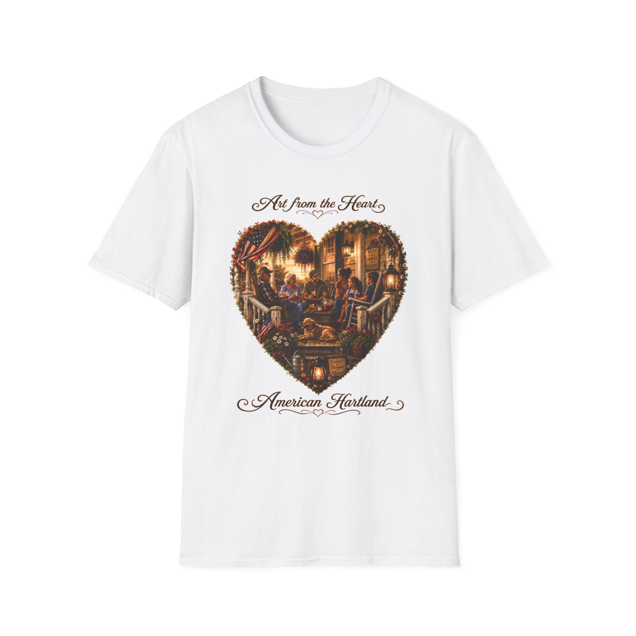 "Art from the Heart" Porch T-Shirt