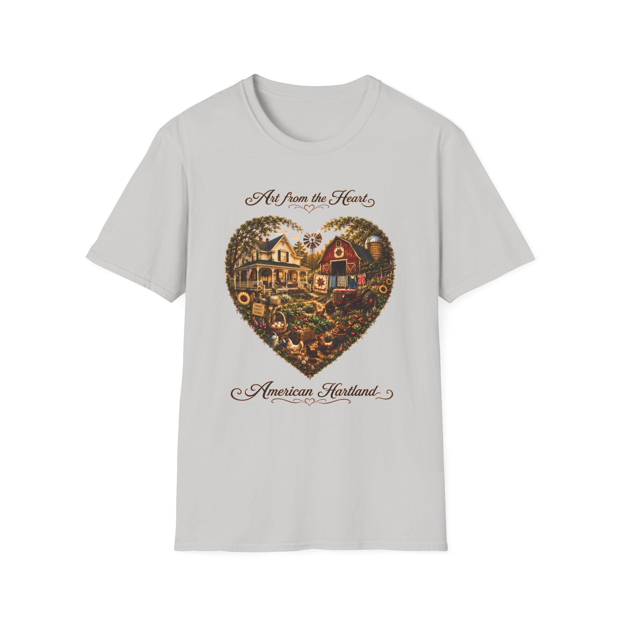 "Art from the Heart" Barn T-shirt