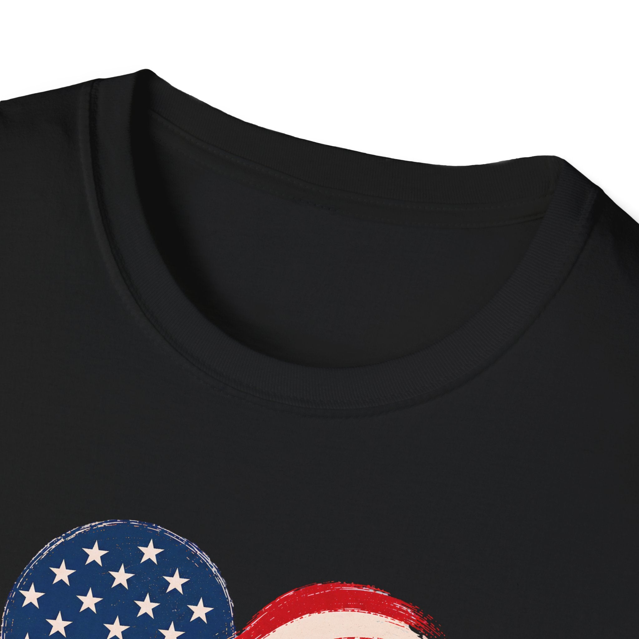 American Heartland T-Shirt — Patriotic Farm USA Flag Design
