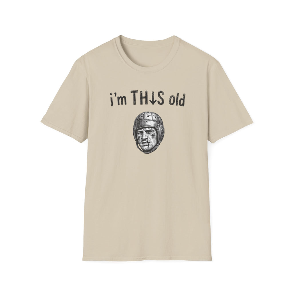 Vintage Football "I'm This Old" T-Shirt