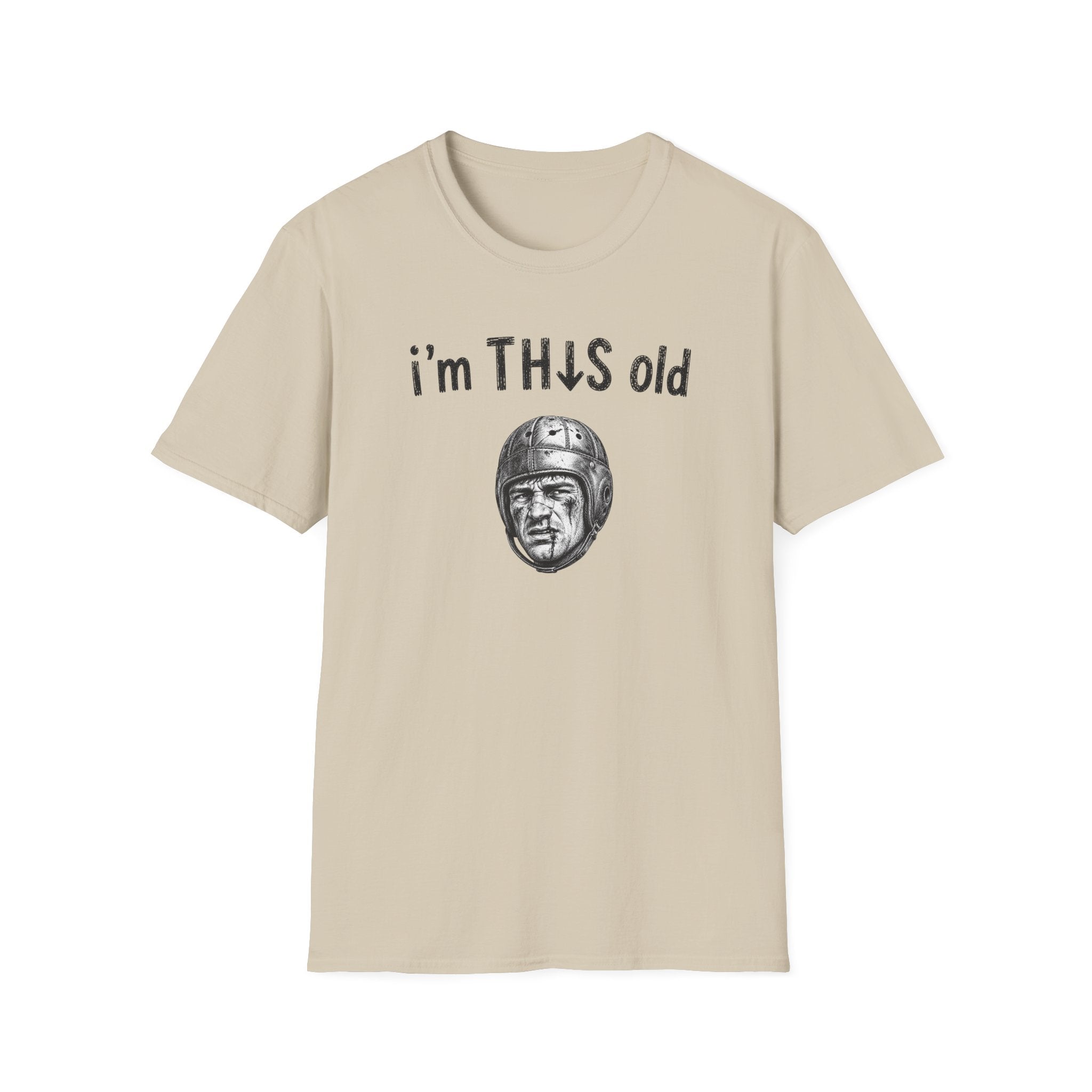 Vintage Football "I'm This Old" T-Shirt