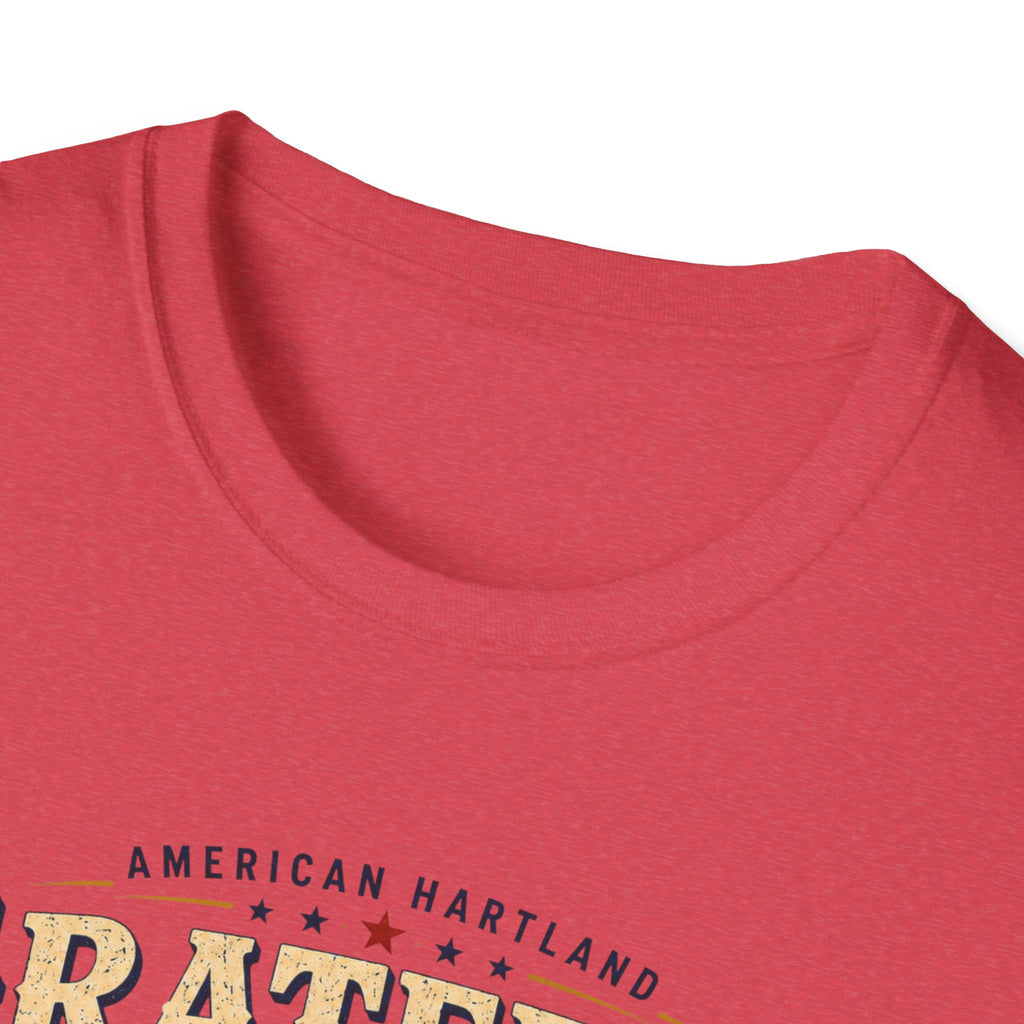 Grateful Hearts T-Shirt — American Heartland Cabin & Campfire Graphic