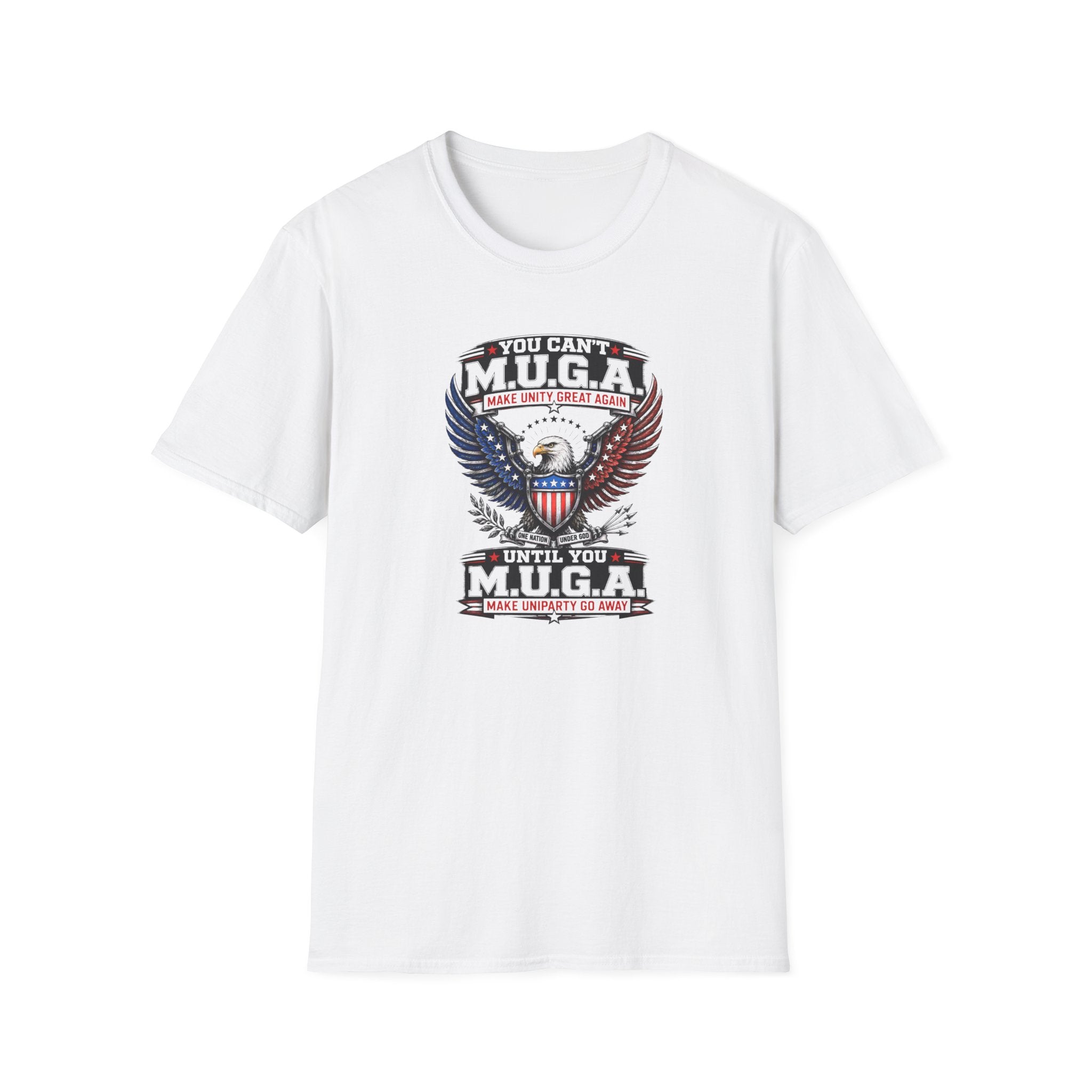Make Unity Great Again T-Shirt — Patriotic Eagle M.U.G.A. Graphic Tee