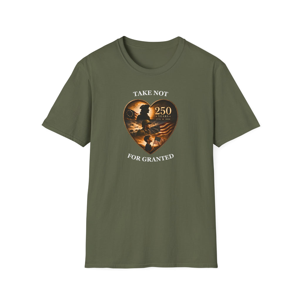 Take Not For Granted 250 Years T-Shirt