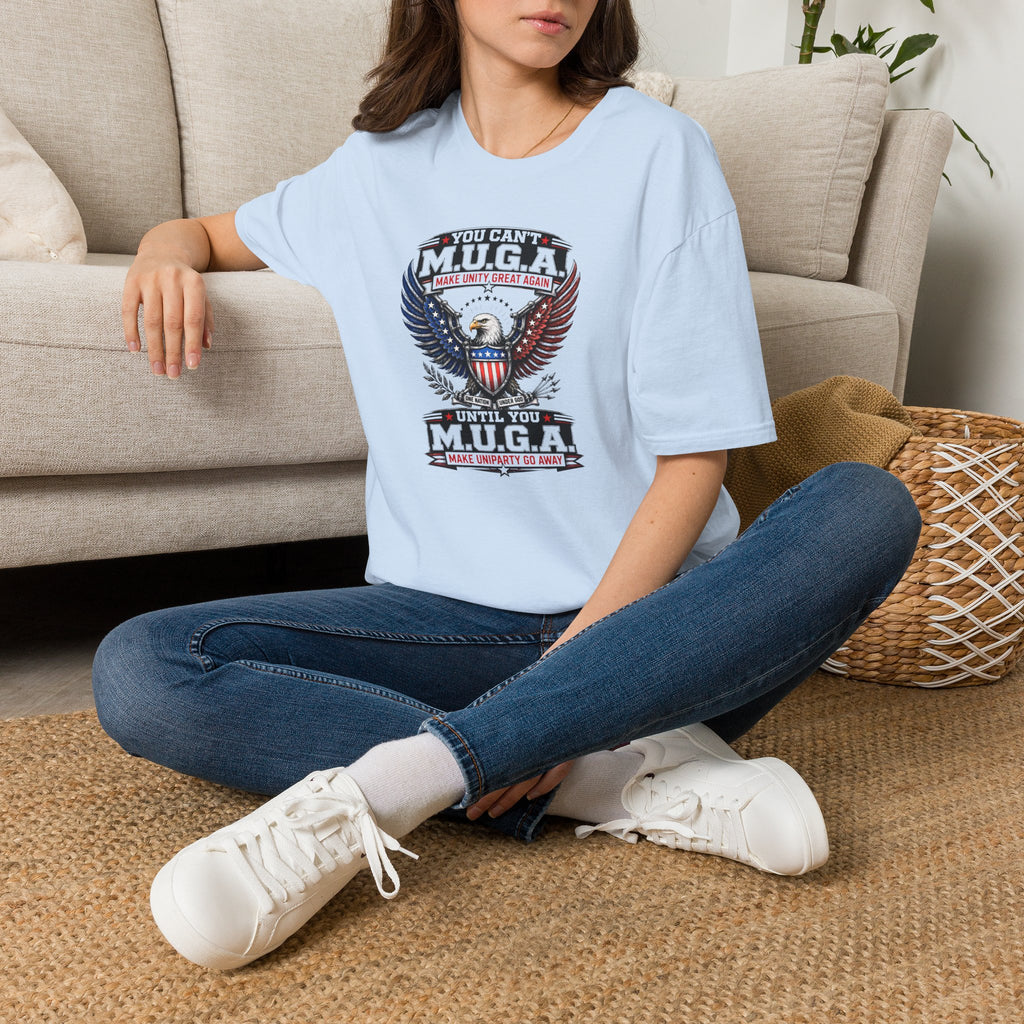 Make Unity Great Again T-Shirt — Patriotic Eagle M.U.G.A. Graphic Tee
