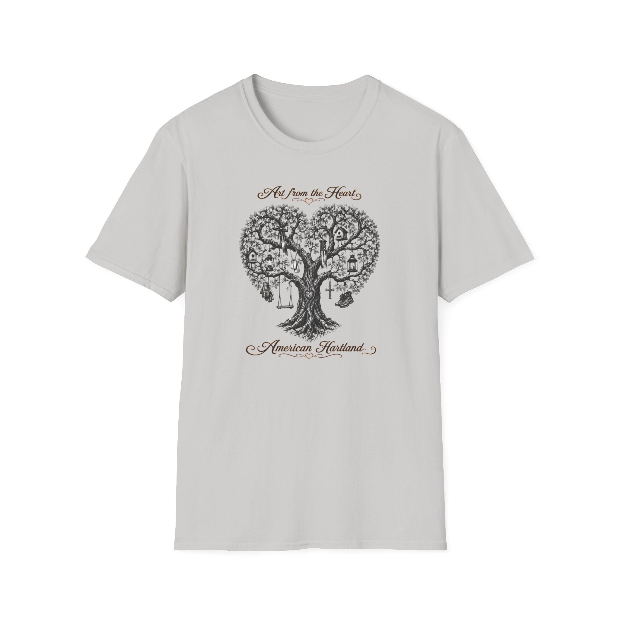 T-Shirt — 'Art From the Heart' Tree of Life Graphic