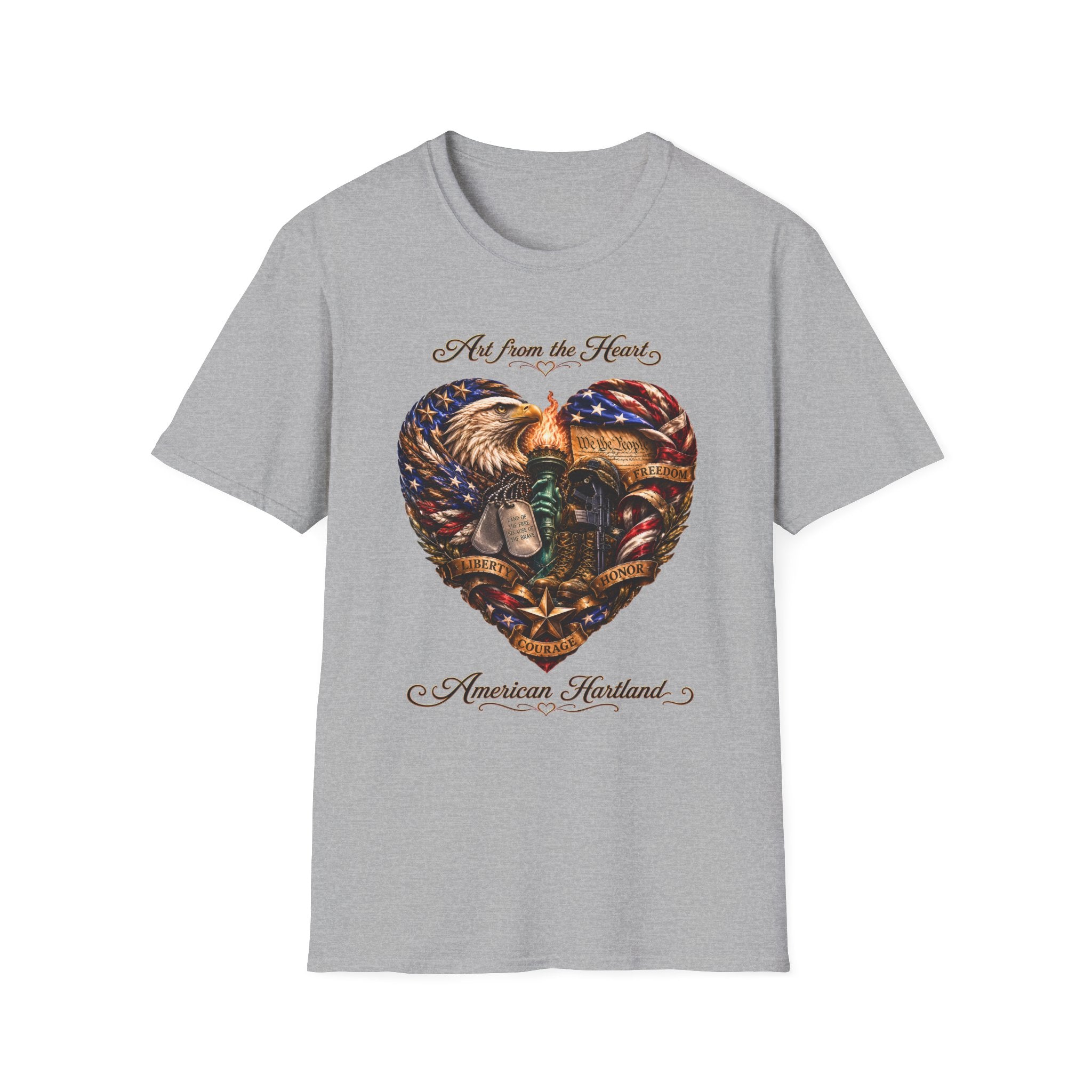 "Art From the Heart" Eagle T-shirt