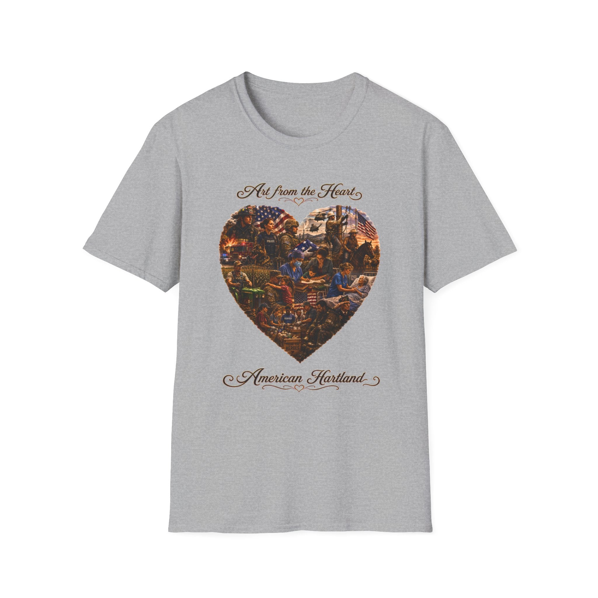 "Art from the Heart" Care T-shirt