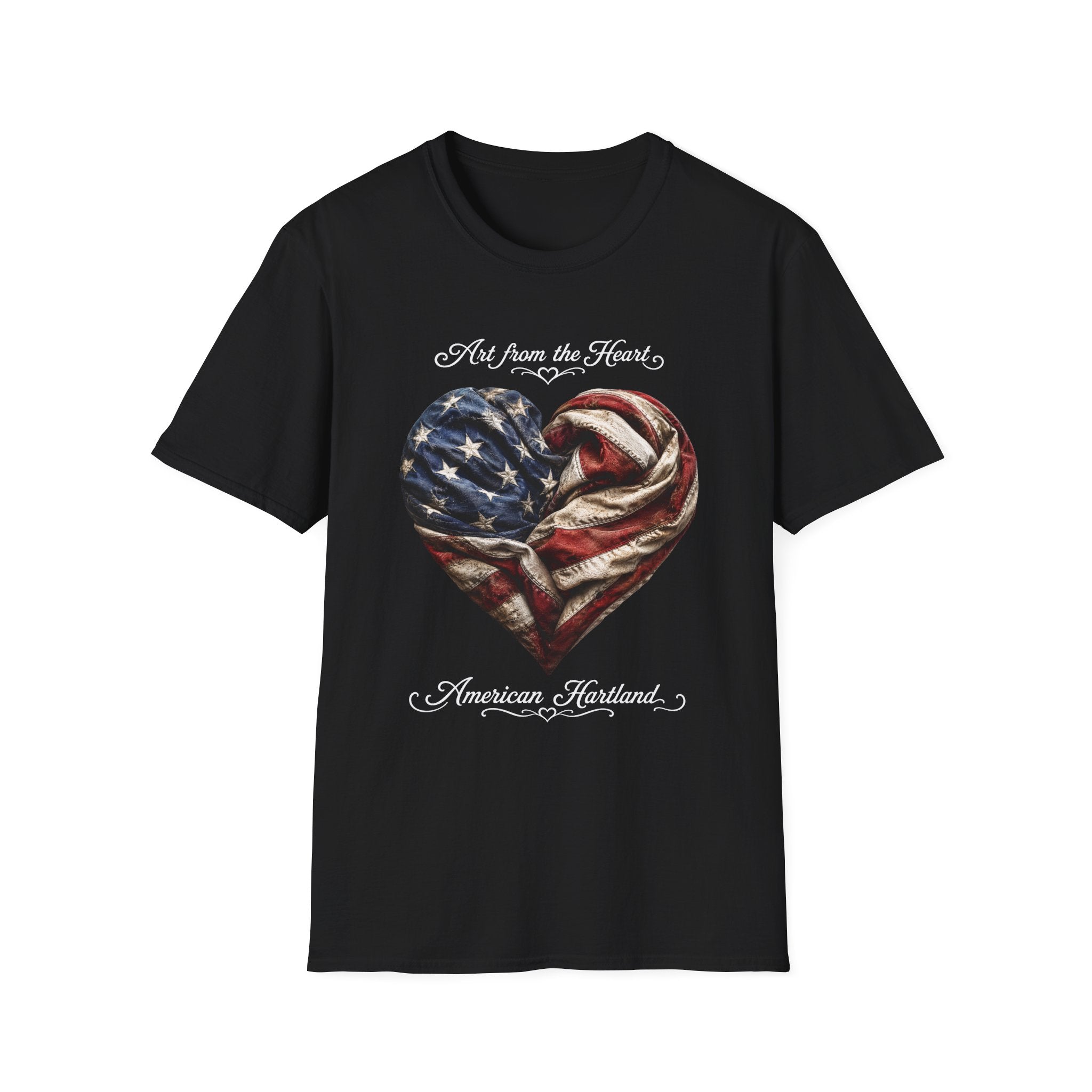“Art From the Heart” Flag T-shirt