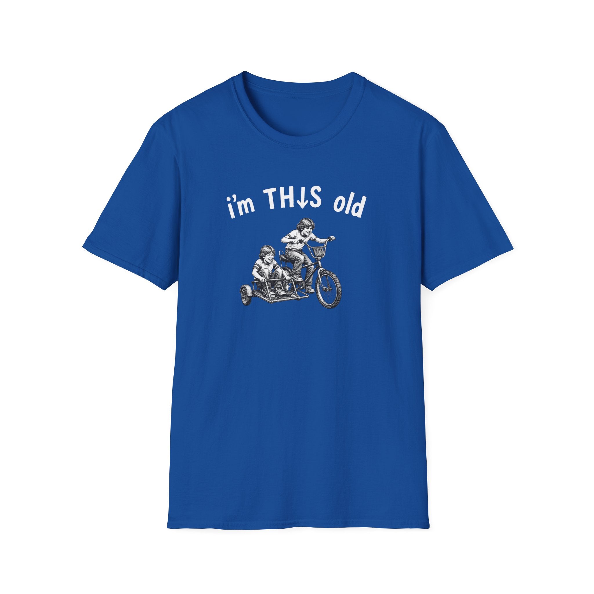 I'm THIS Old T‑Shirt — Vintage Kids Bicycle Tee