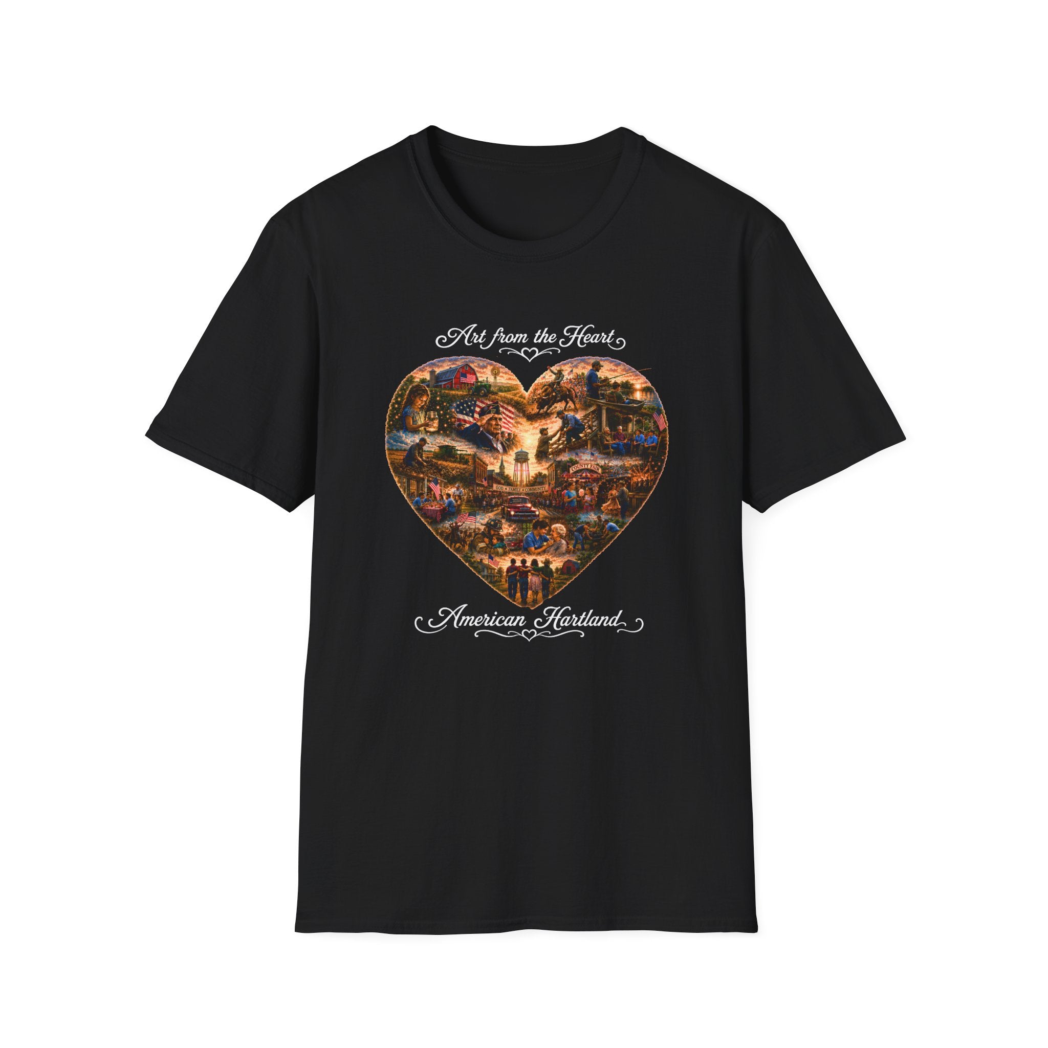 Art from the Heart Veteran T-shirt