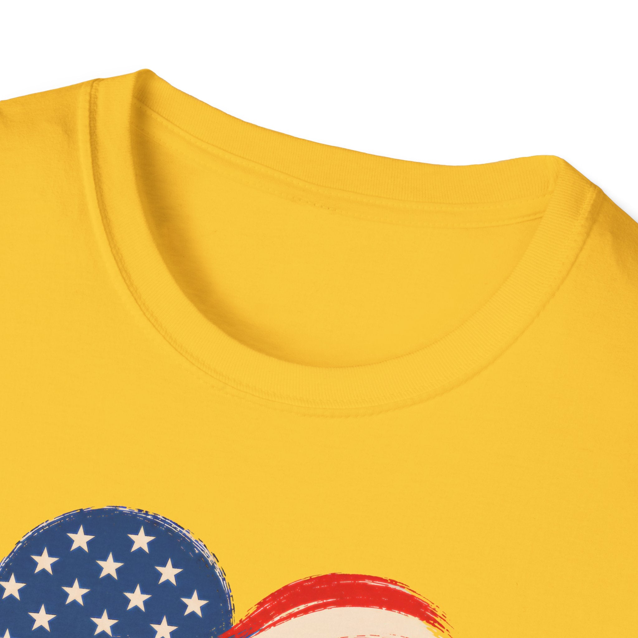 American Heartland T-Shirt — Patriotic Farm USA Flag Design
