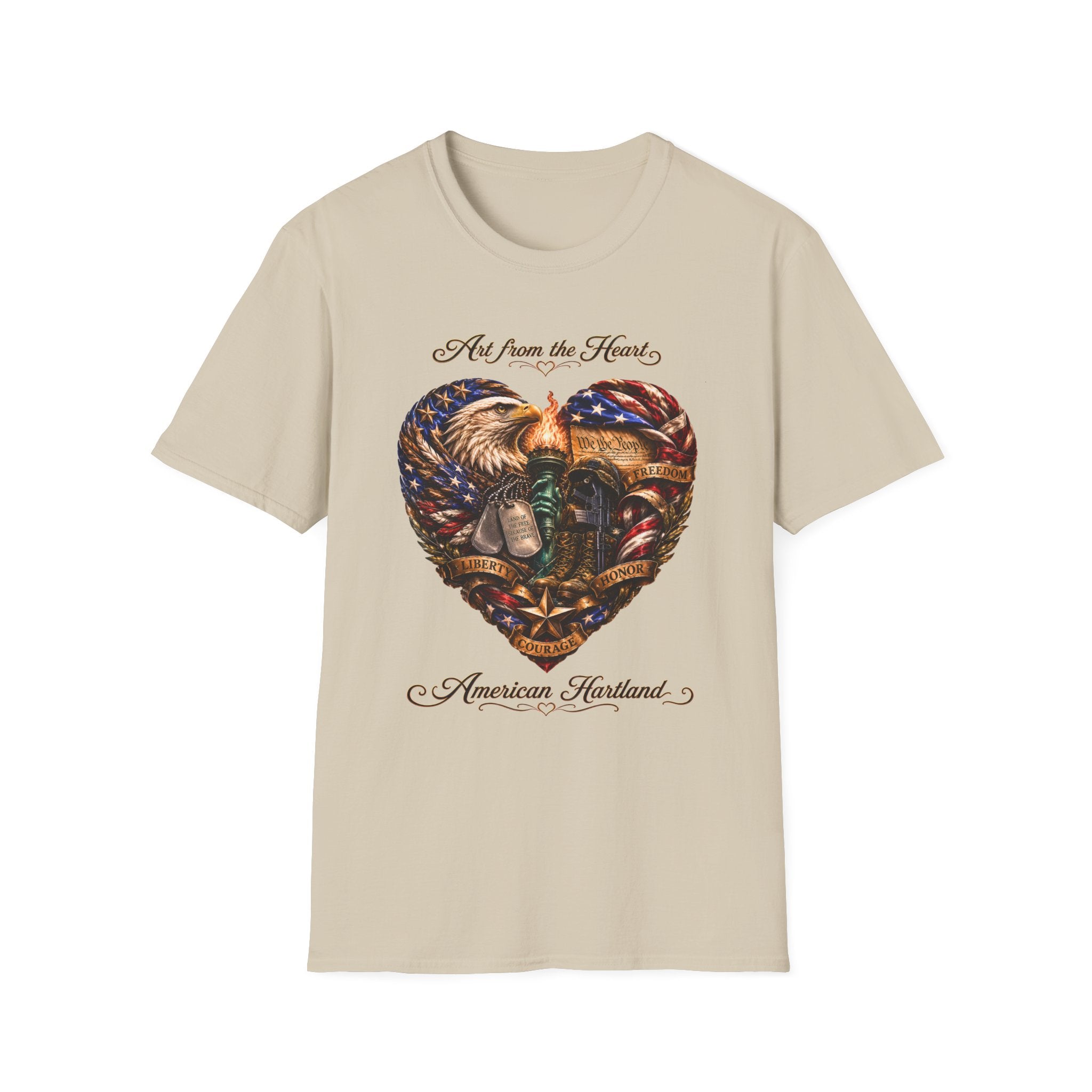"Art From the Heart" Eagle T-shirt