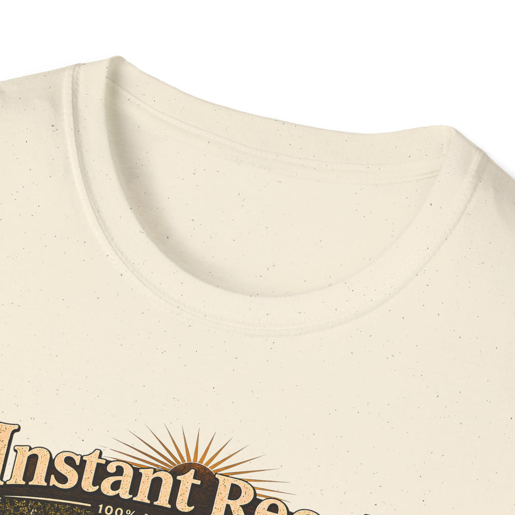 Instant Recall Vintage Barn T-Shirt — 'Just Add Heart' Nostalgic Farm Tee