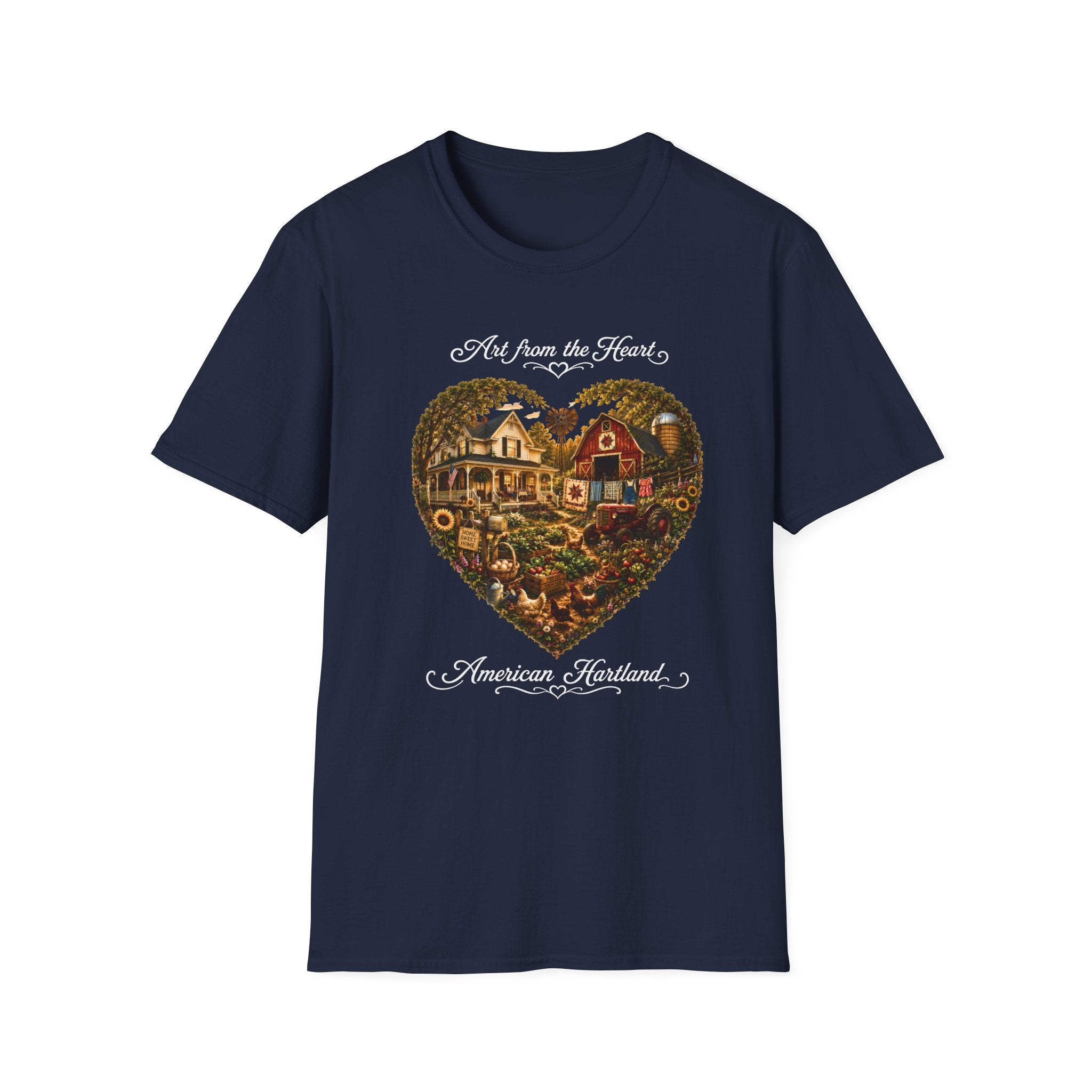 "Art from the Heart" Barn T-shirt