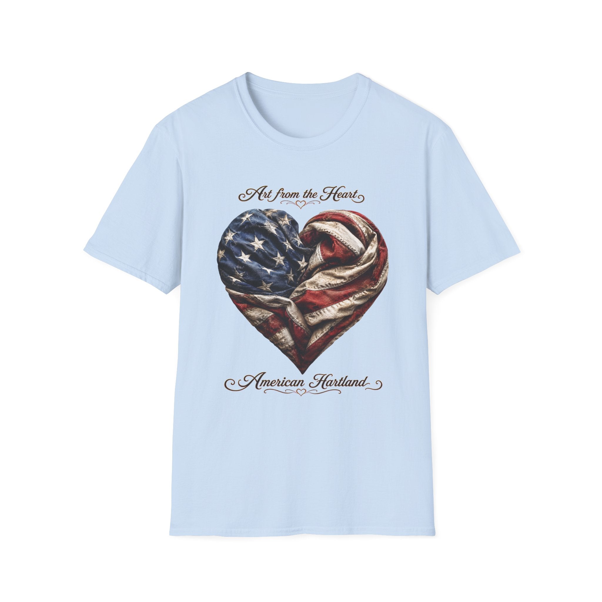 “Art From the Heart” Flag T-shirt
