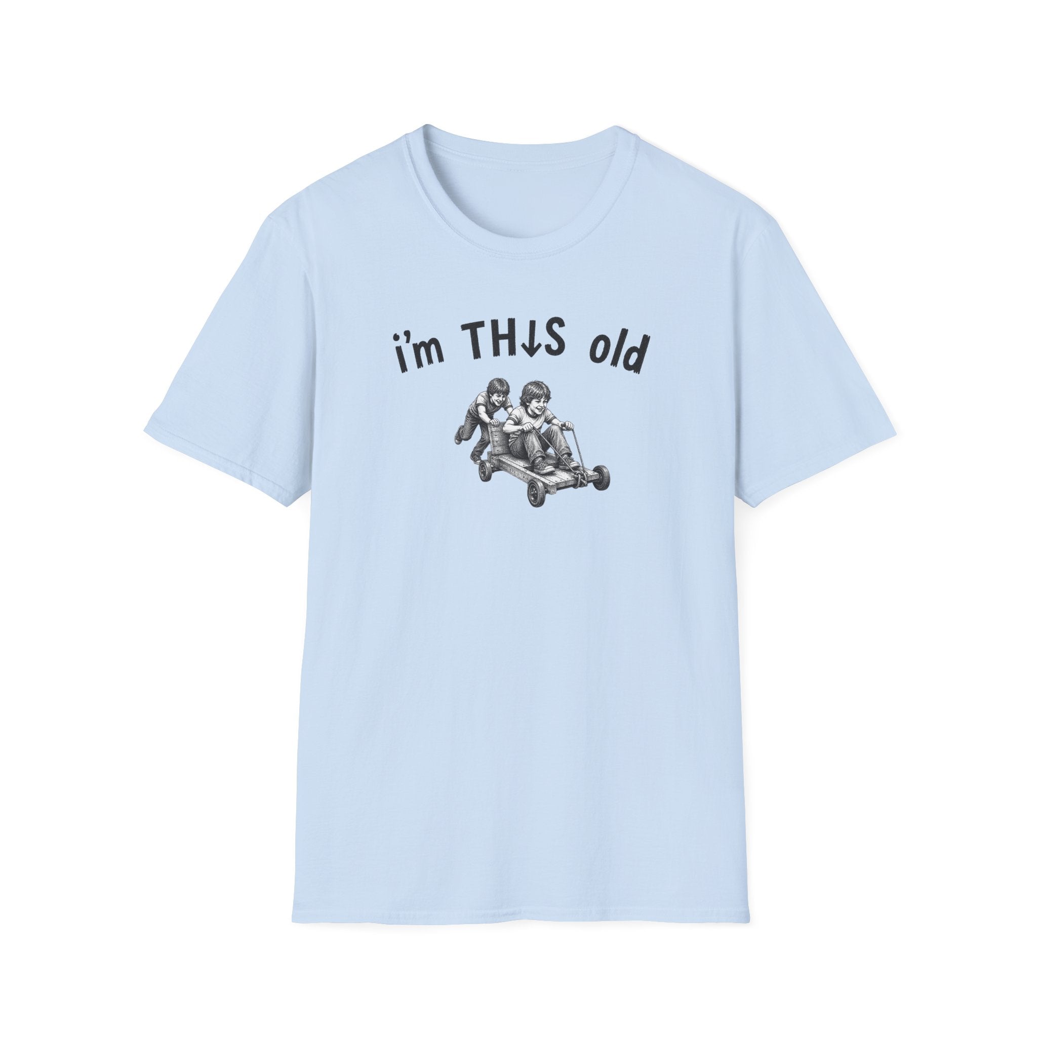 Vintage Kids Go-Kart 'I'm This Old' T-Shirt
