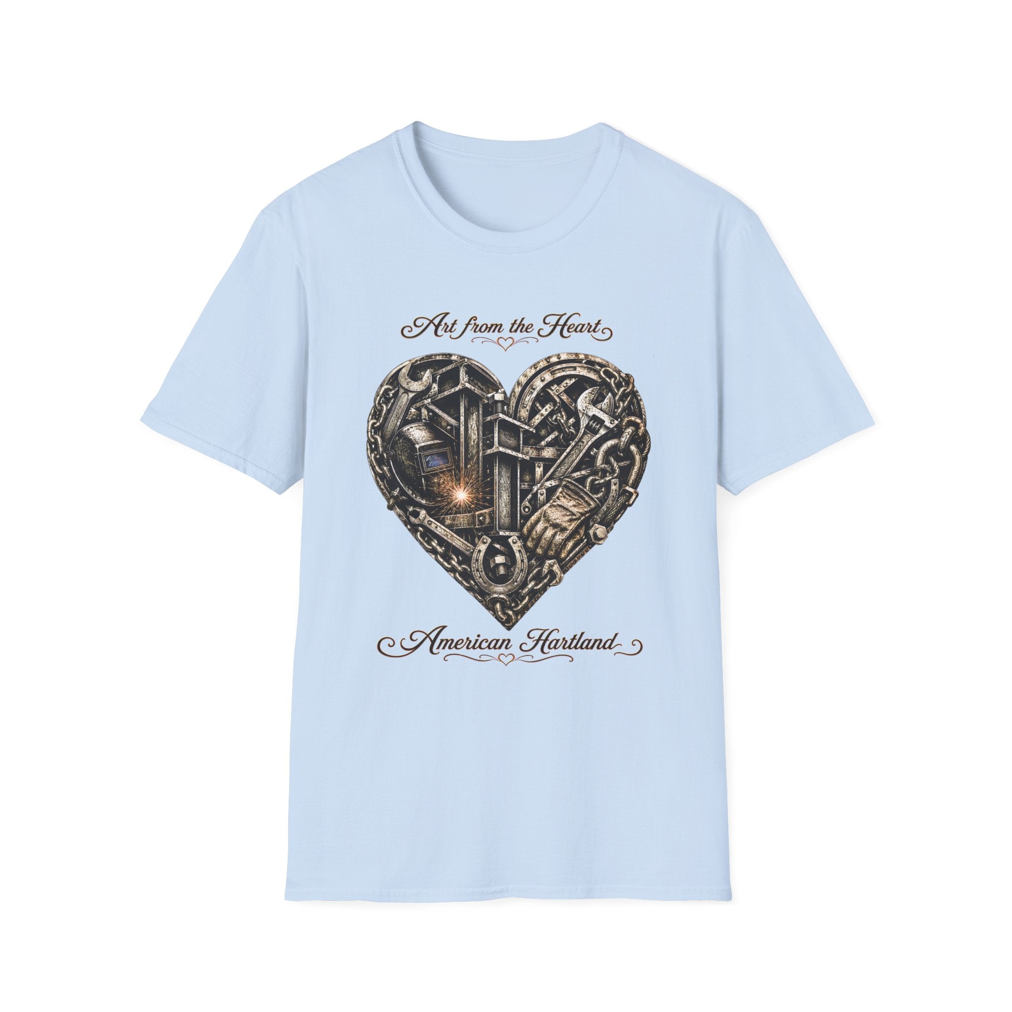 “Art from the Heart” Metal T-shirt