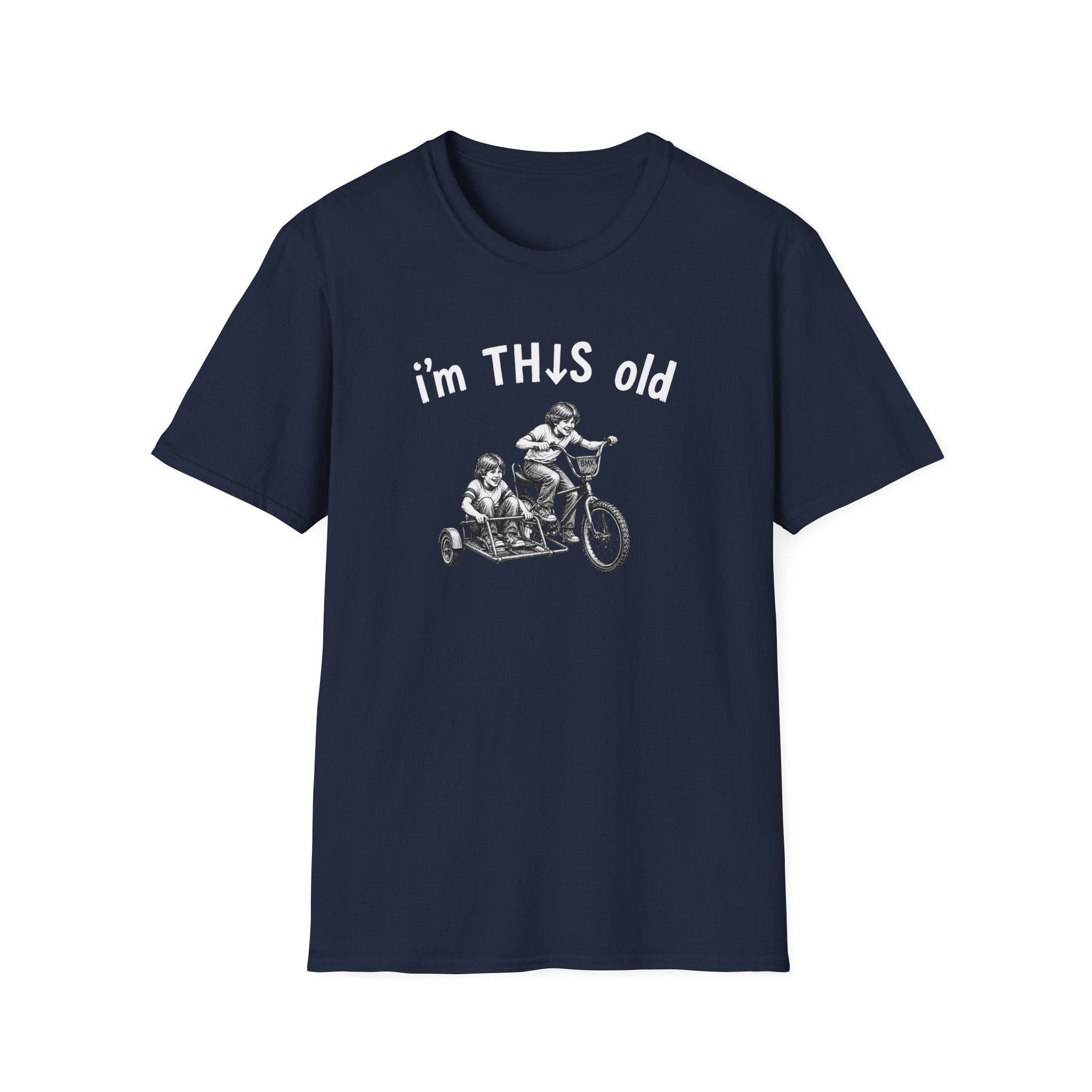 I'm THIS Old T‑Shirt — Vintage Kids Bicycle Tee