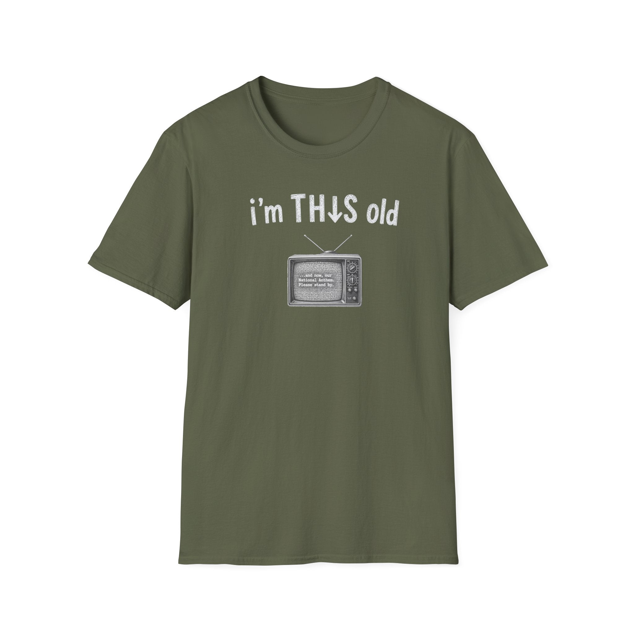 Vintage TV "I'm This Old" T-Shirt