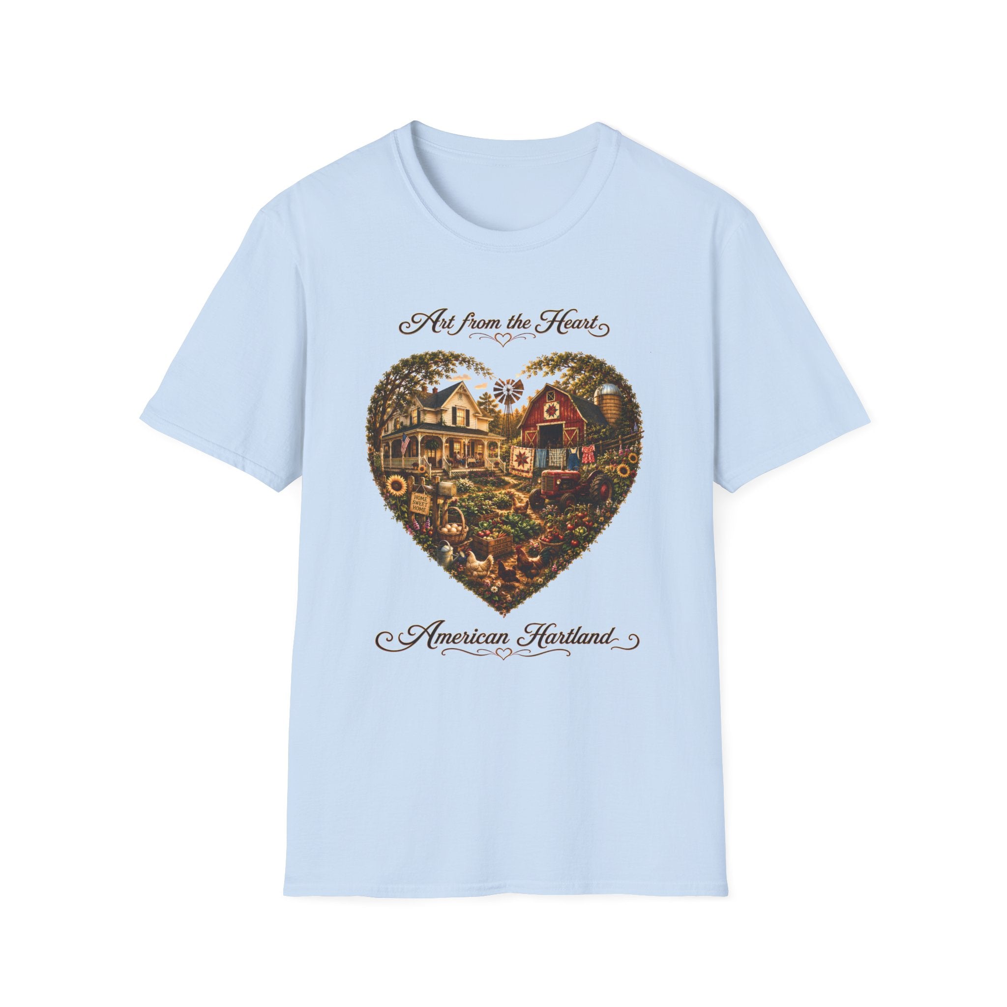 "Art from the Heart" Barn T-shirt