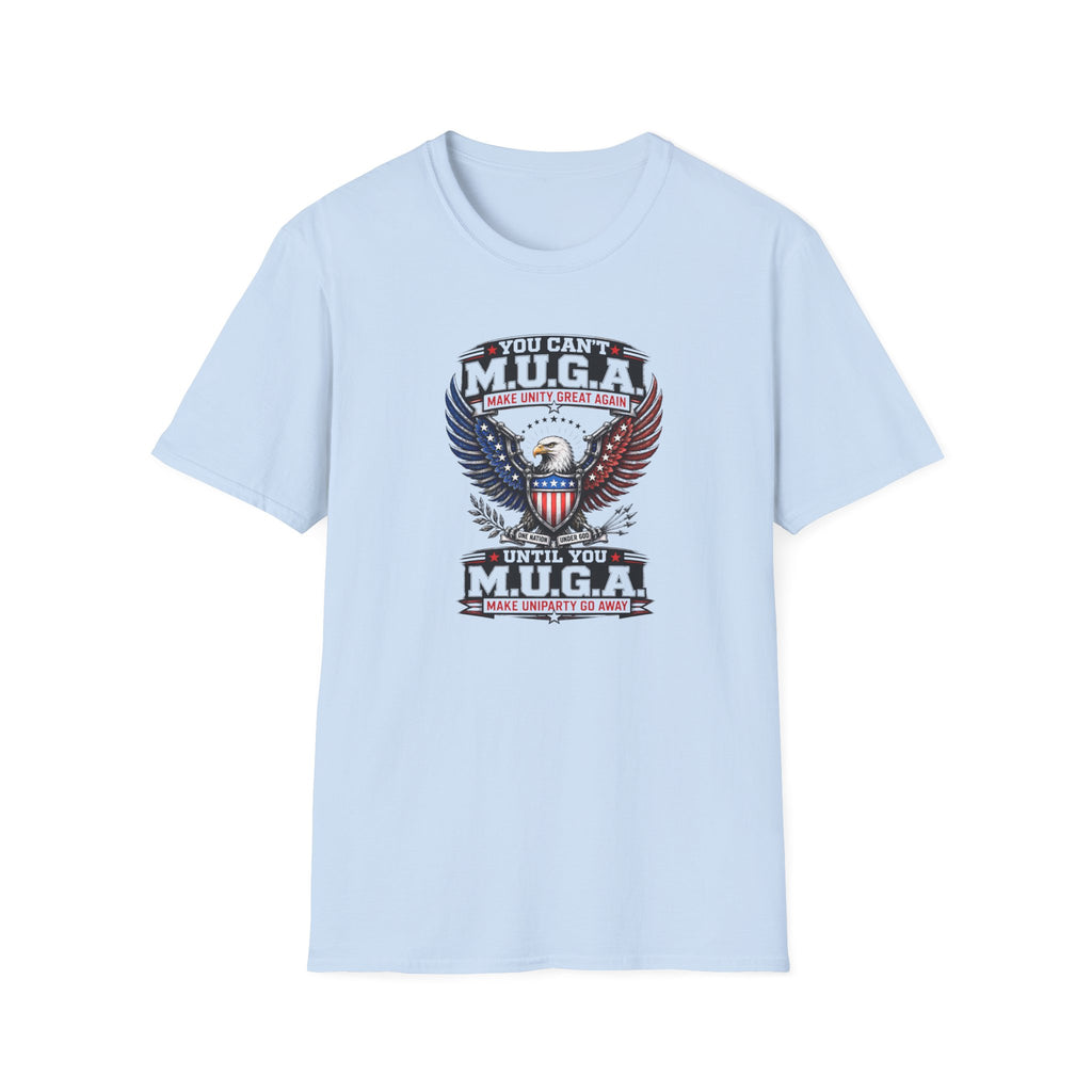 Make Unity Great Again T-Shirt — Patriotic Eagle M.U.G.A. Graphic Tee