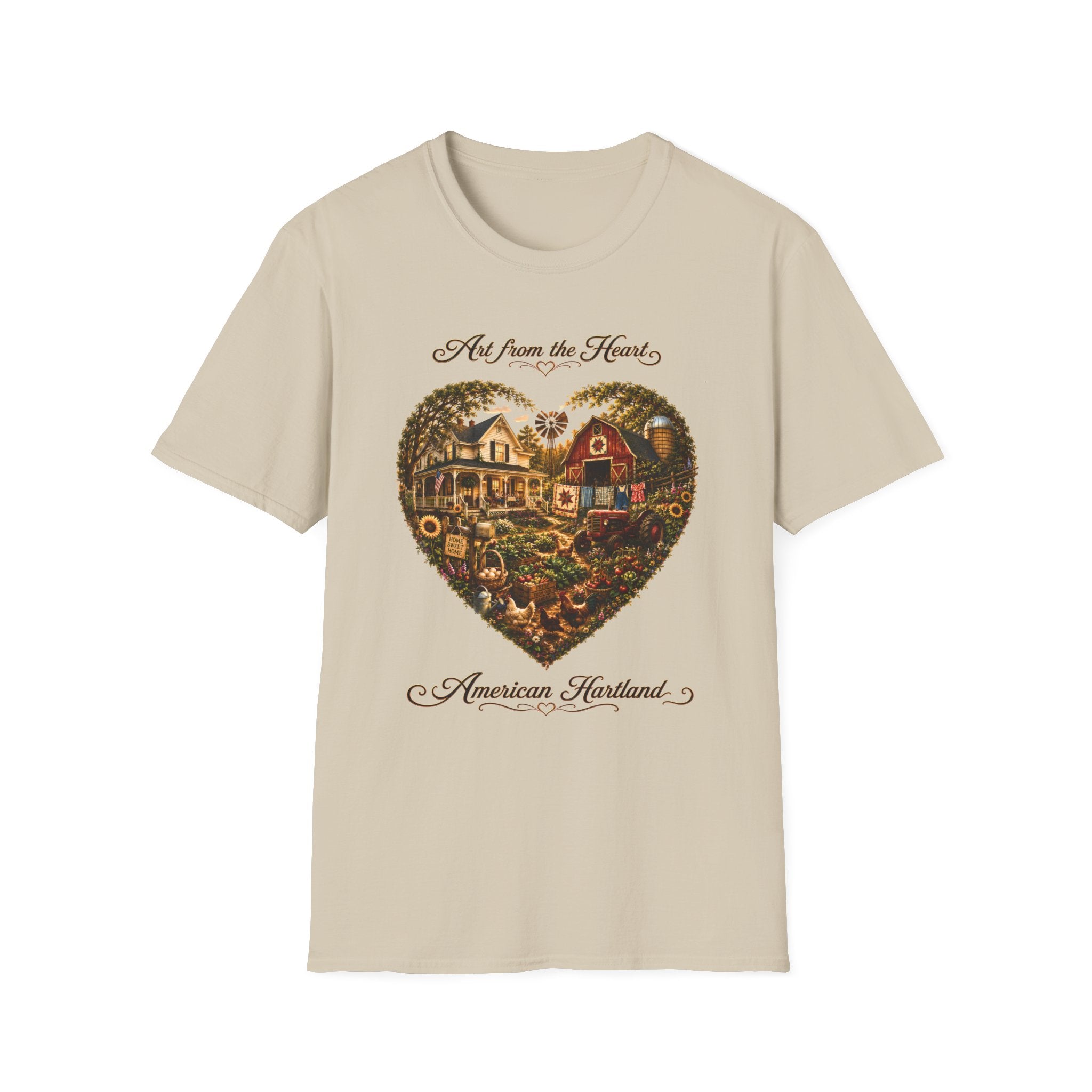 "Art from the Heart" Barn T-shirt