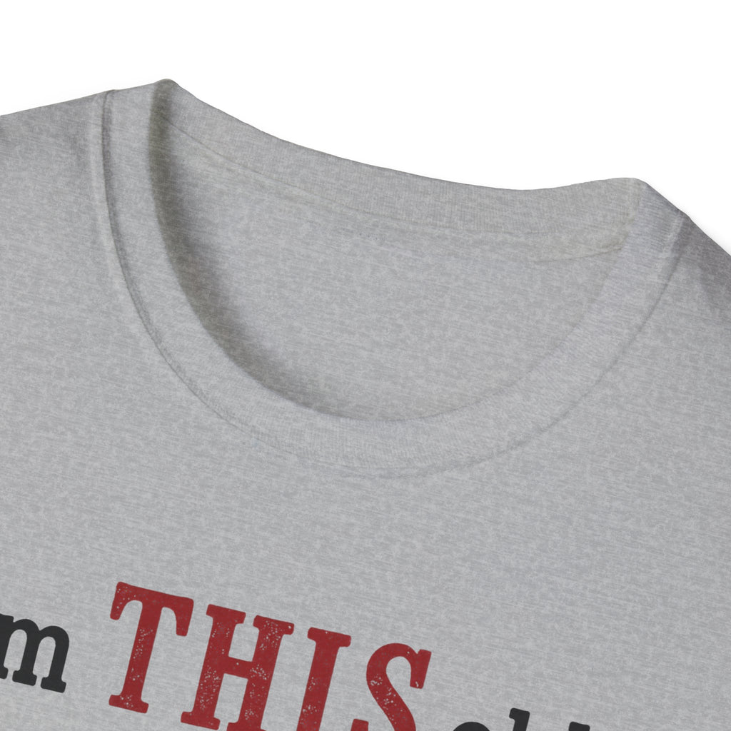 Funny T-Shirt — “I’m This Old Dial 411” Vintage Humor Tee
