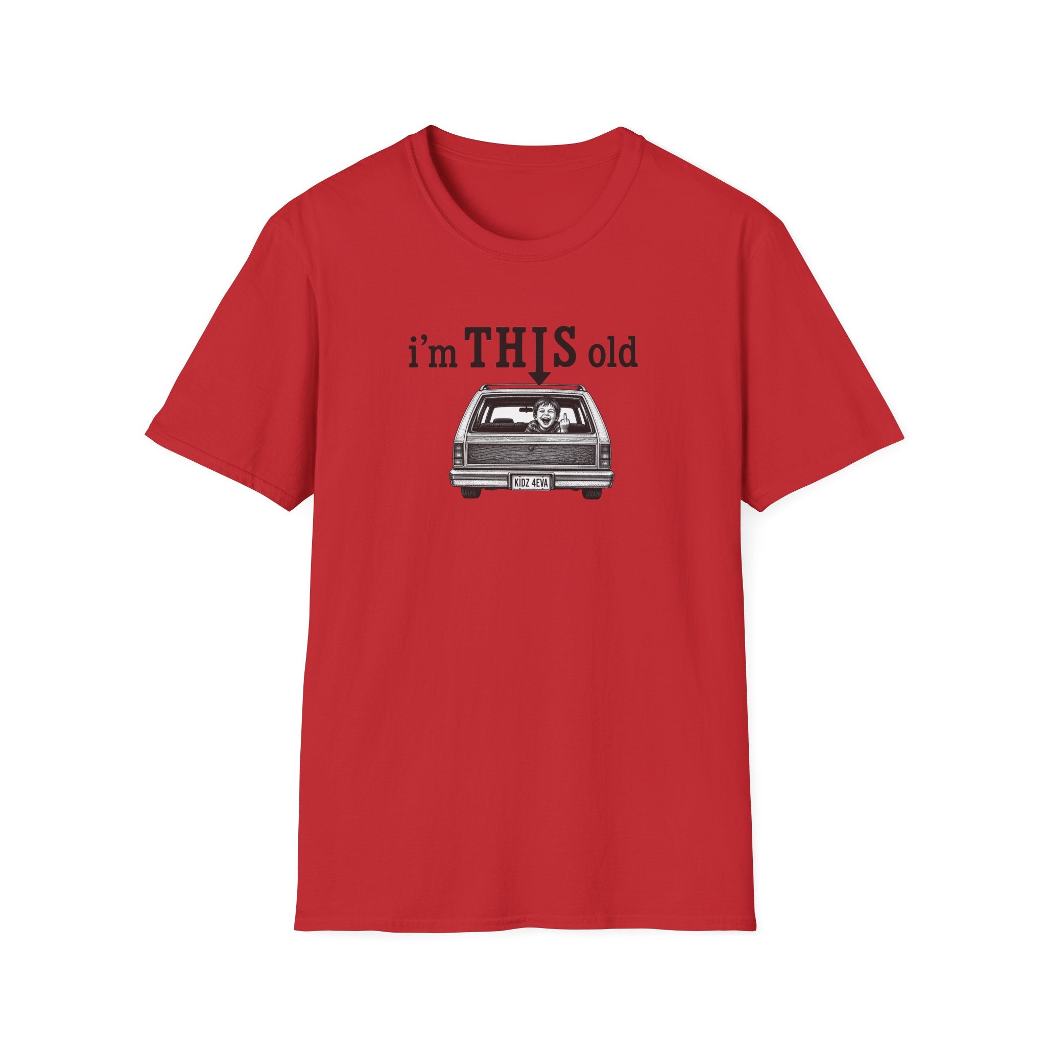 Retro Station Wagon 'I'm THIS Old' Vintage T‑Shirt